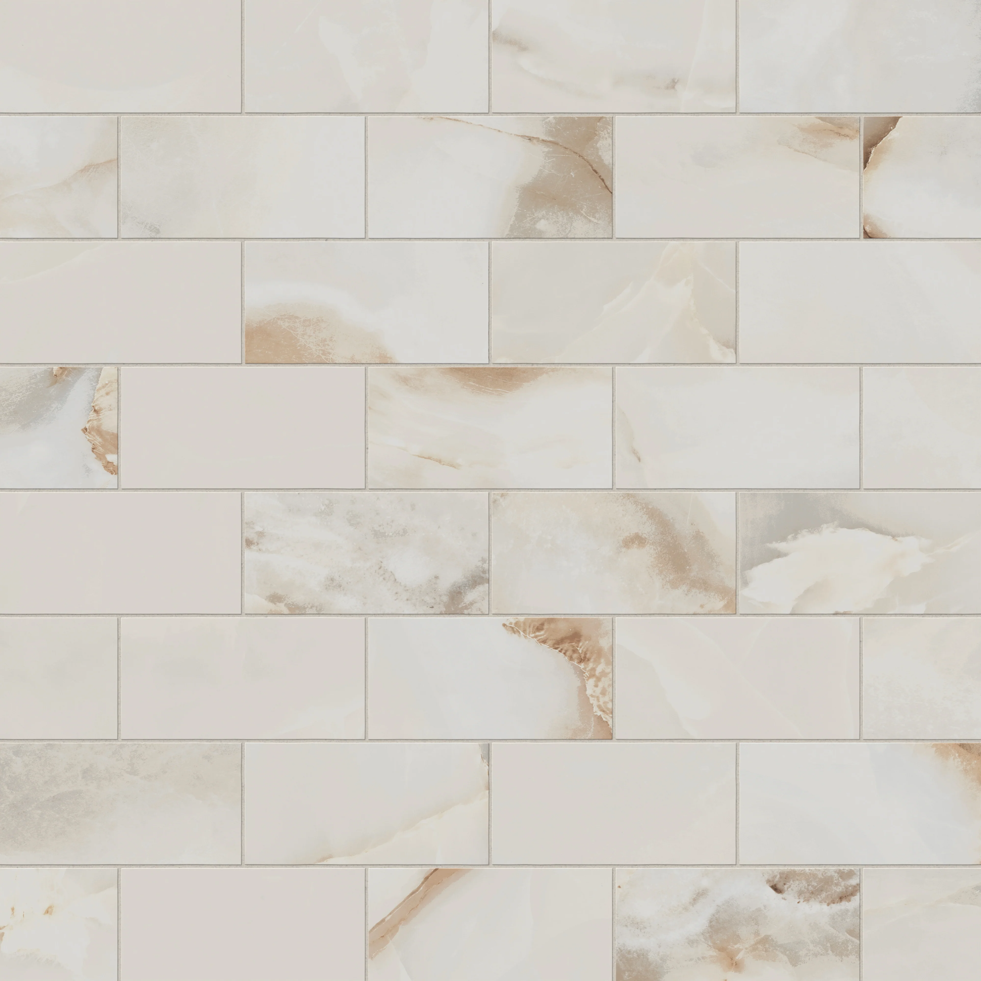 Astrid 3x6 Polished Porcelain Mosaic Tile in Alabaster - Image 8