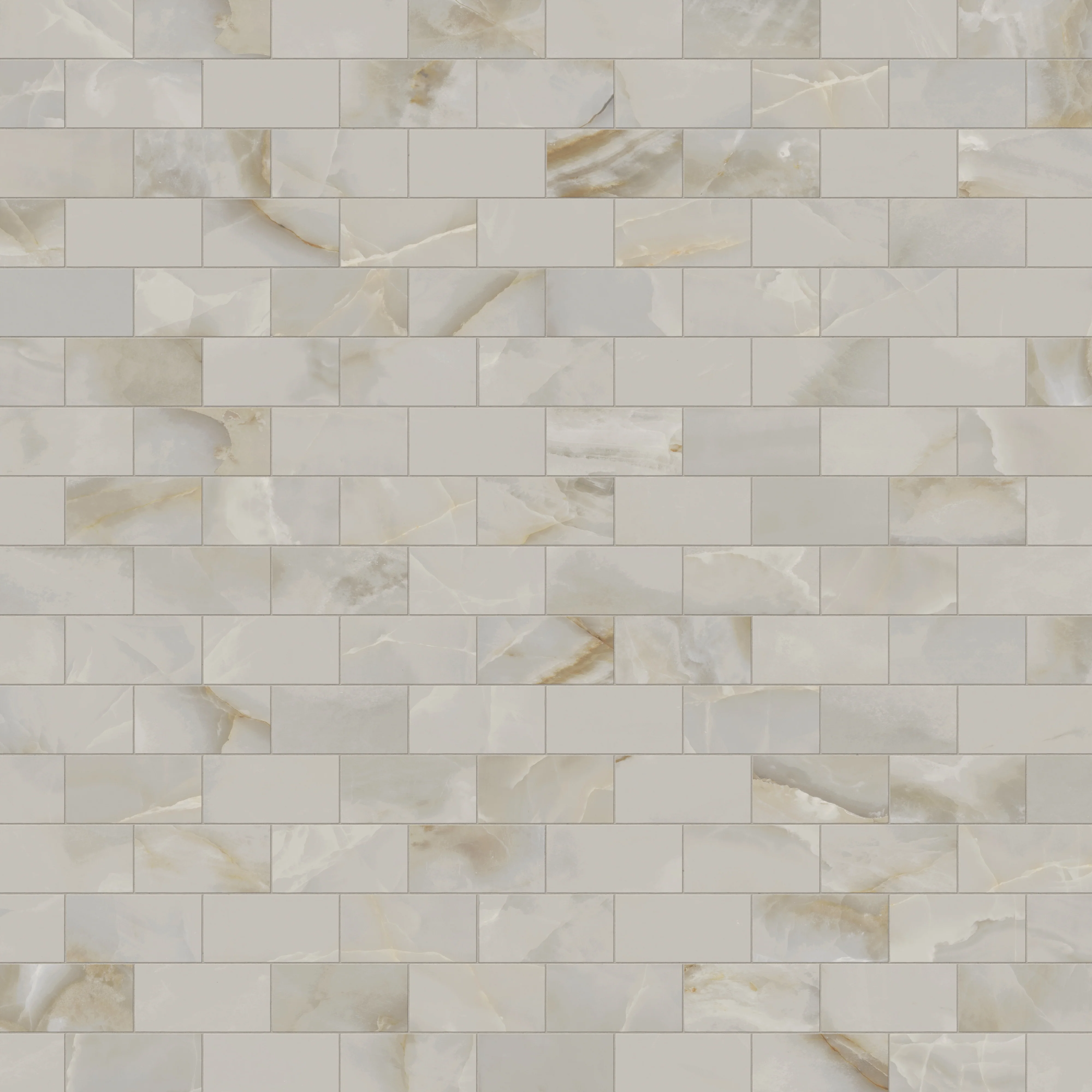 Astrid 3x6 Polished Porcelain Mosaic Tile in Oyster - Image 5