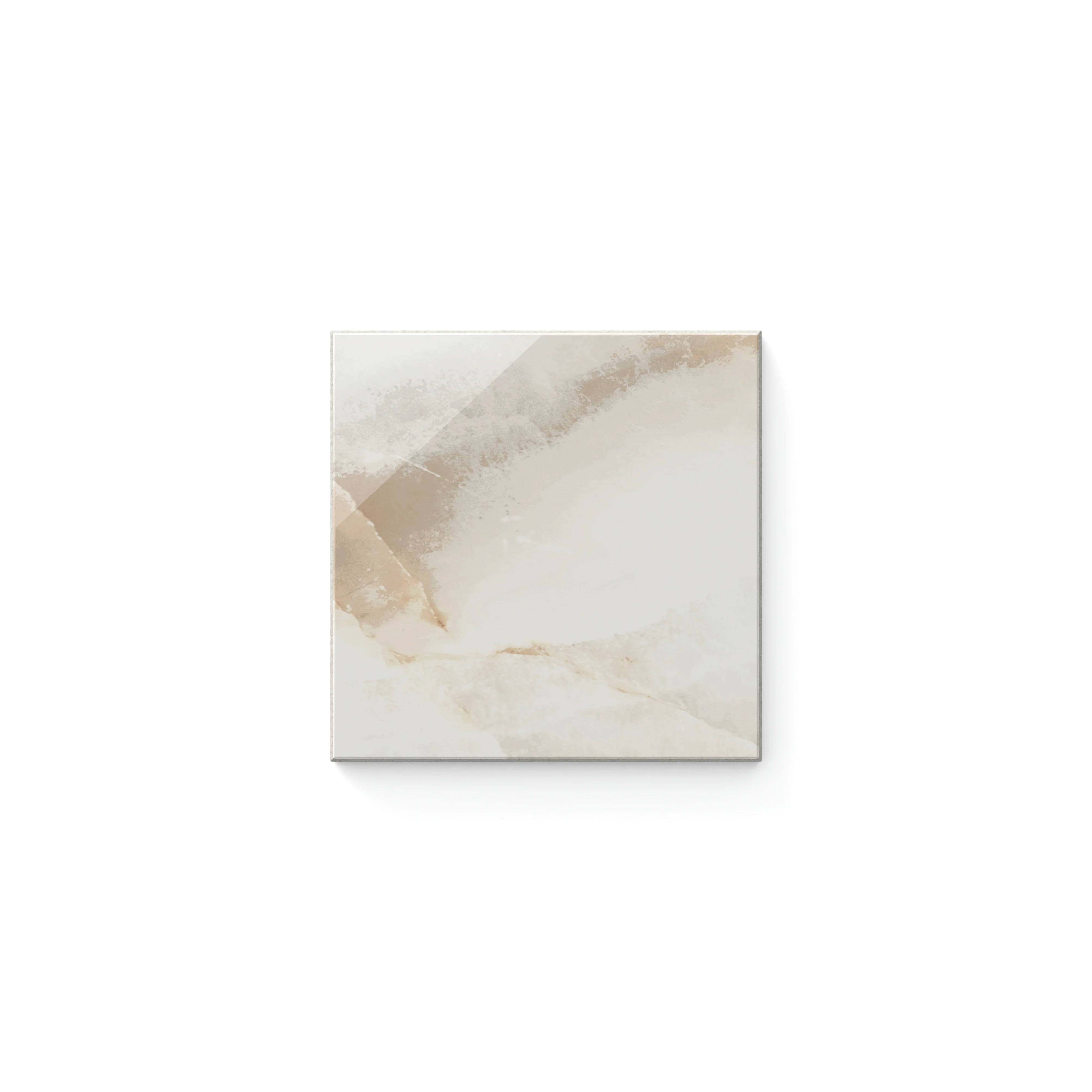 Astrid 4x4 Polished in Alabaster Sample