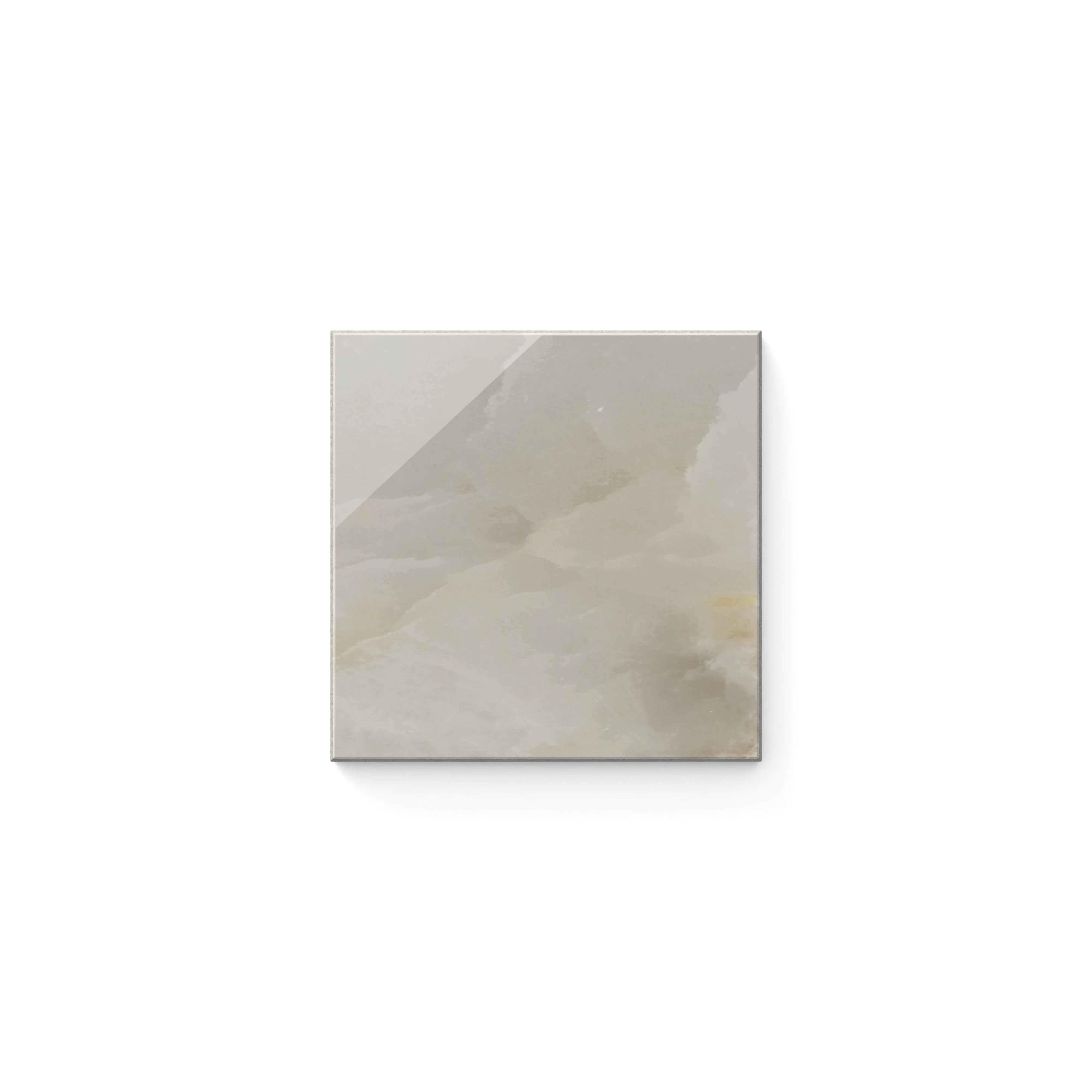 Astrid 4x4 Polished in Oyster Sample