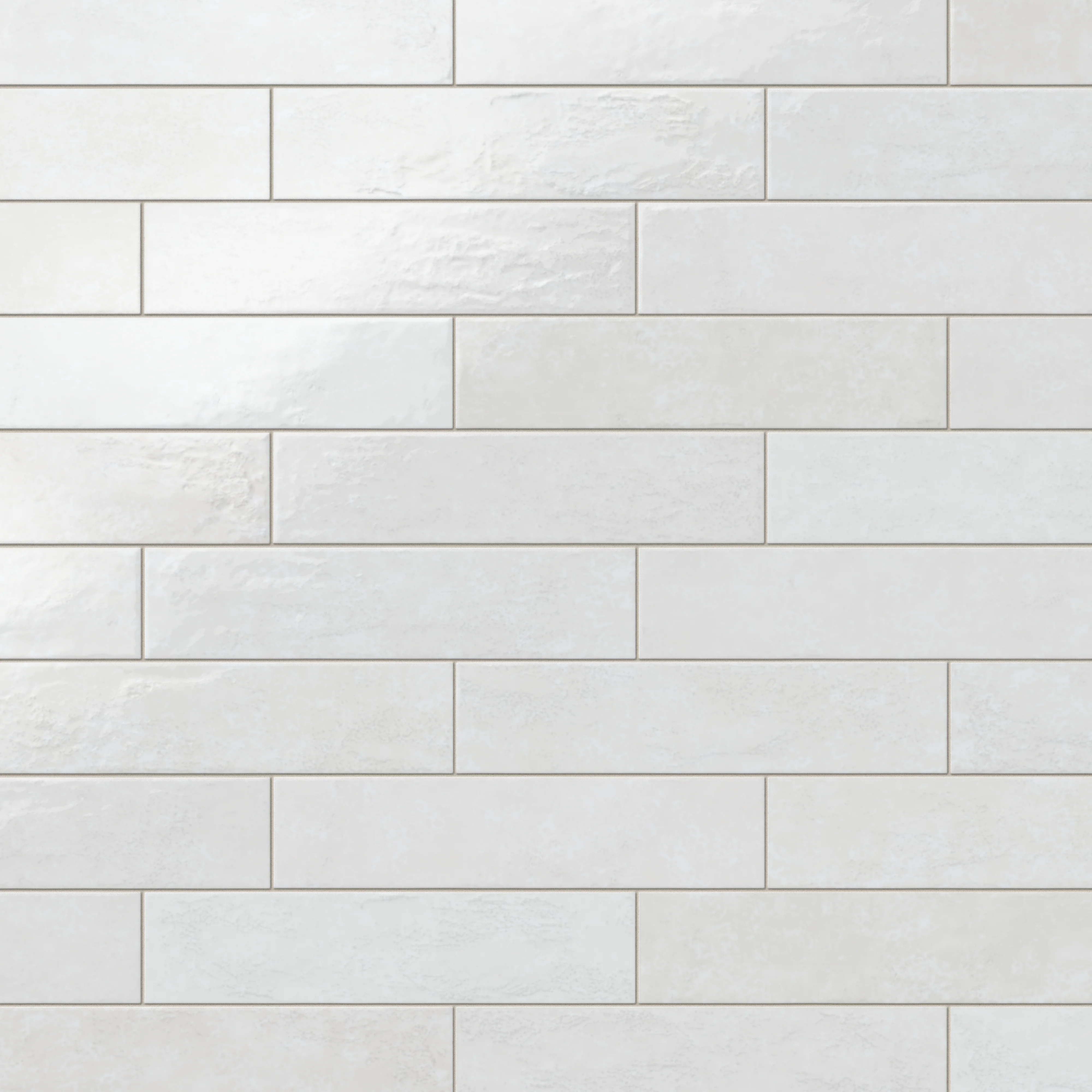 Aurelia 2x11 Glossy Porcelain Tile in White - Image 4