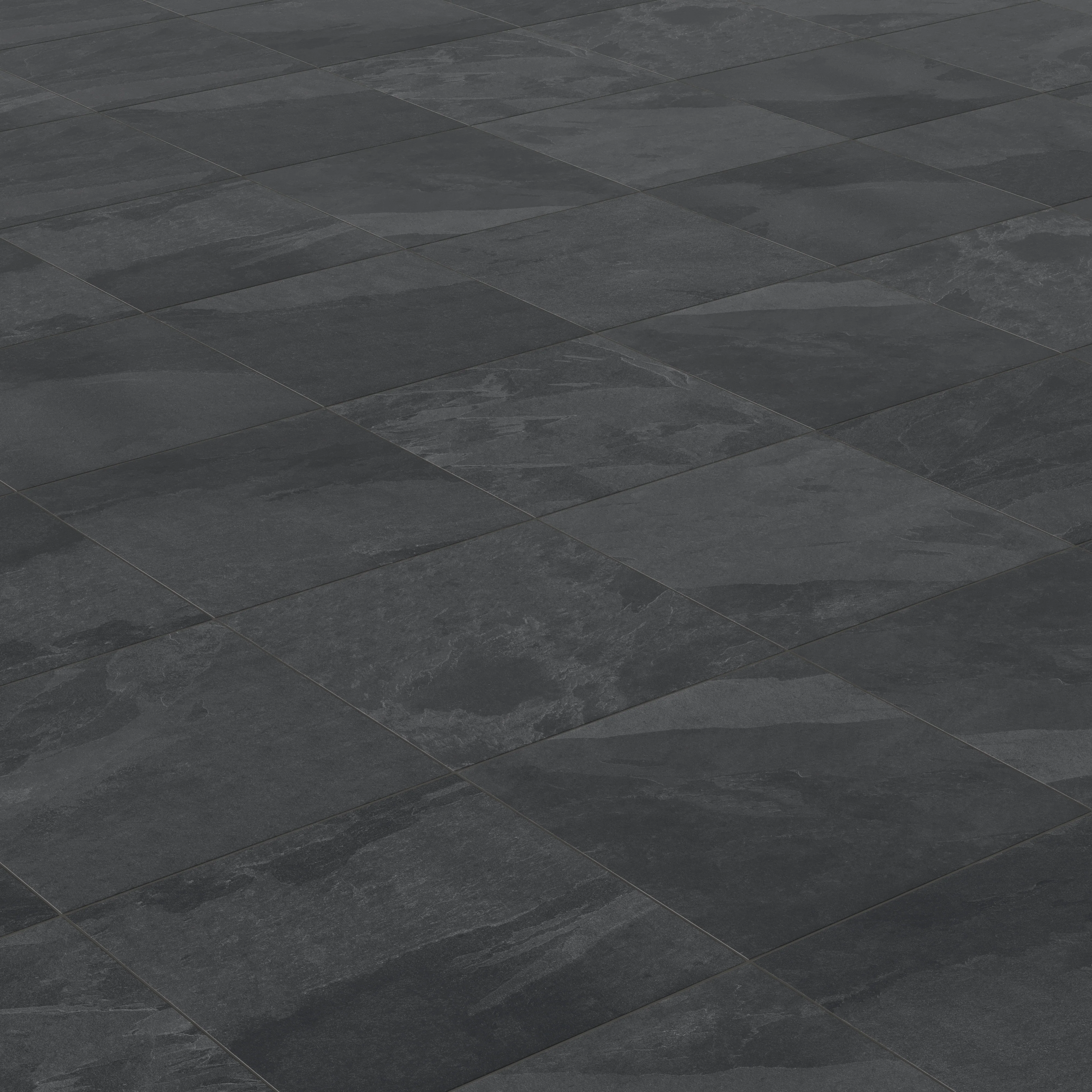 Aurora 24x24 Matte Porcelain Tile in Lava - Image 4