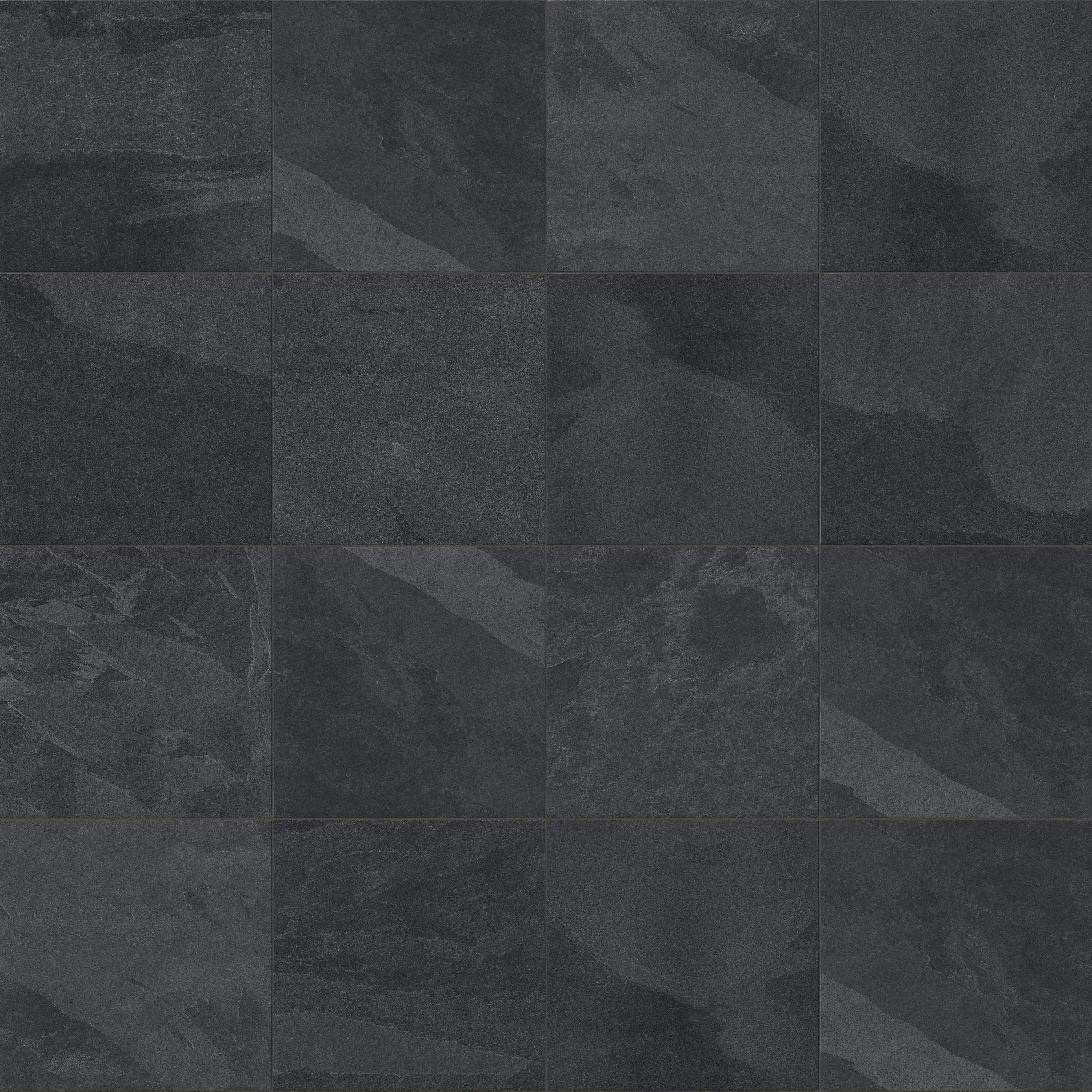 Aurora 24x24 Matte Porcelain Tile in Lava - Image 5
