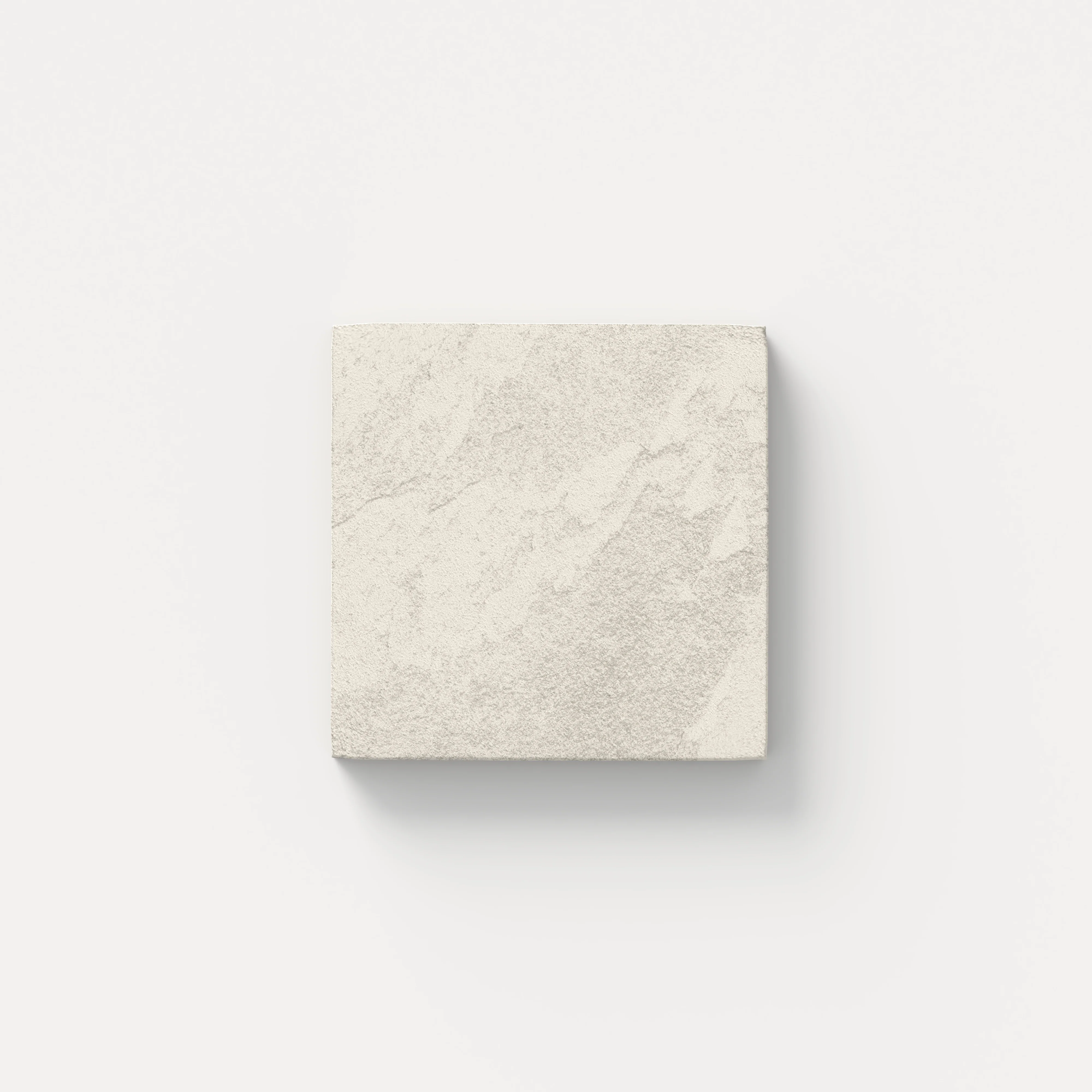 Aurora 4x4 Matte Porcelain Tile in Ivory Sample