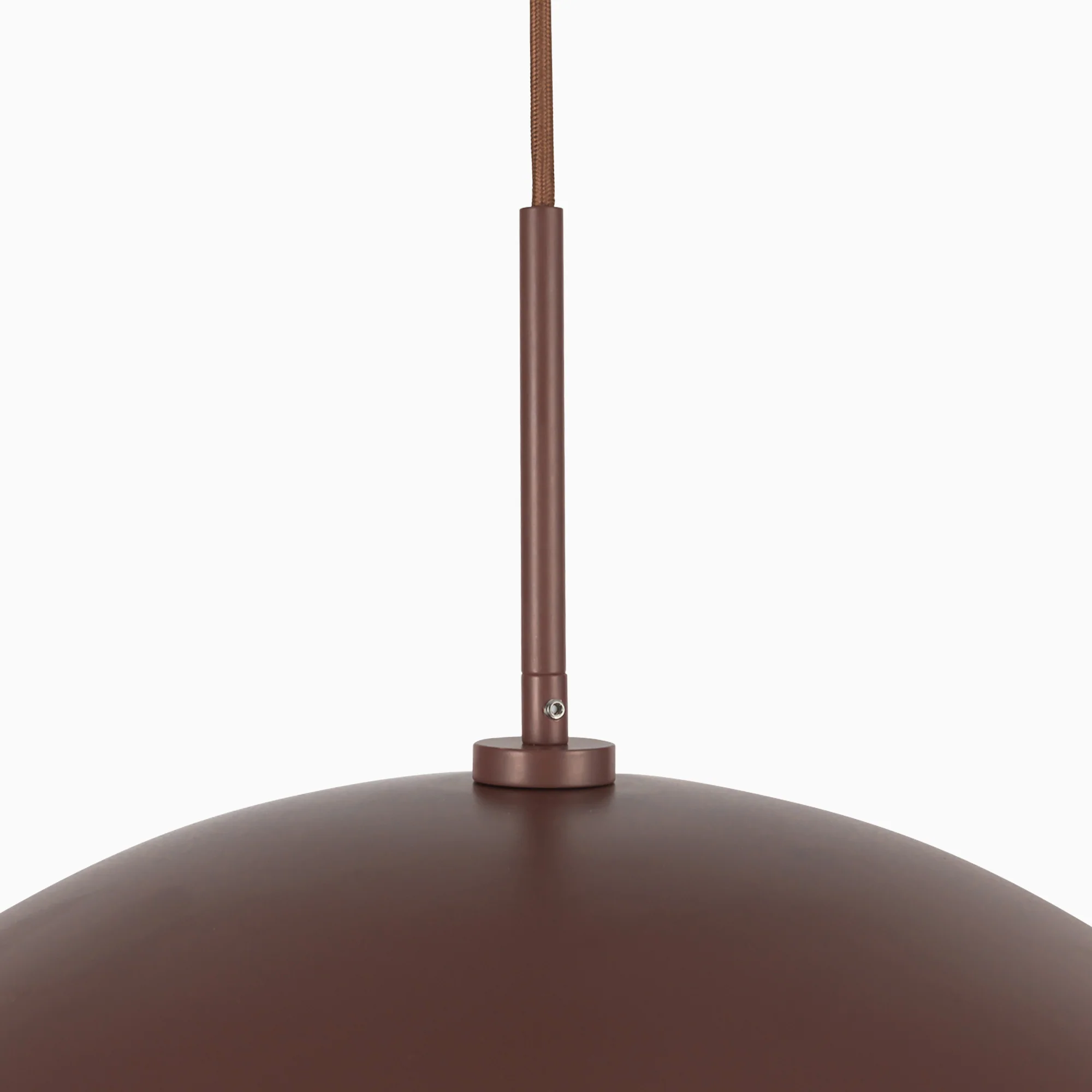 Aveline 22" Socket Pendant in Burgundy - Image 5