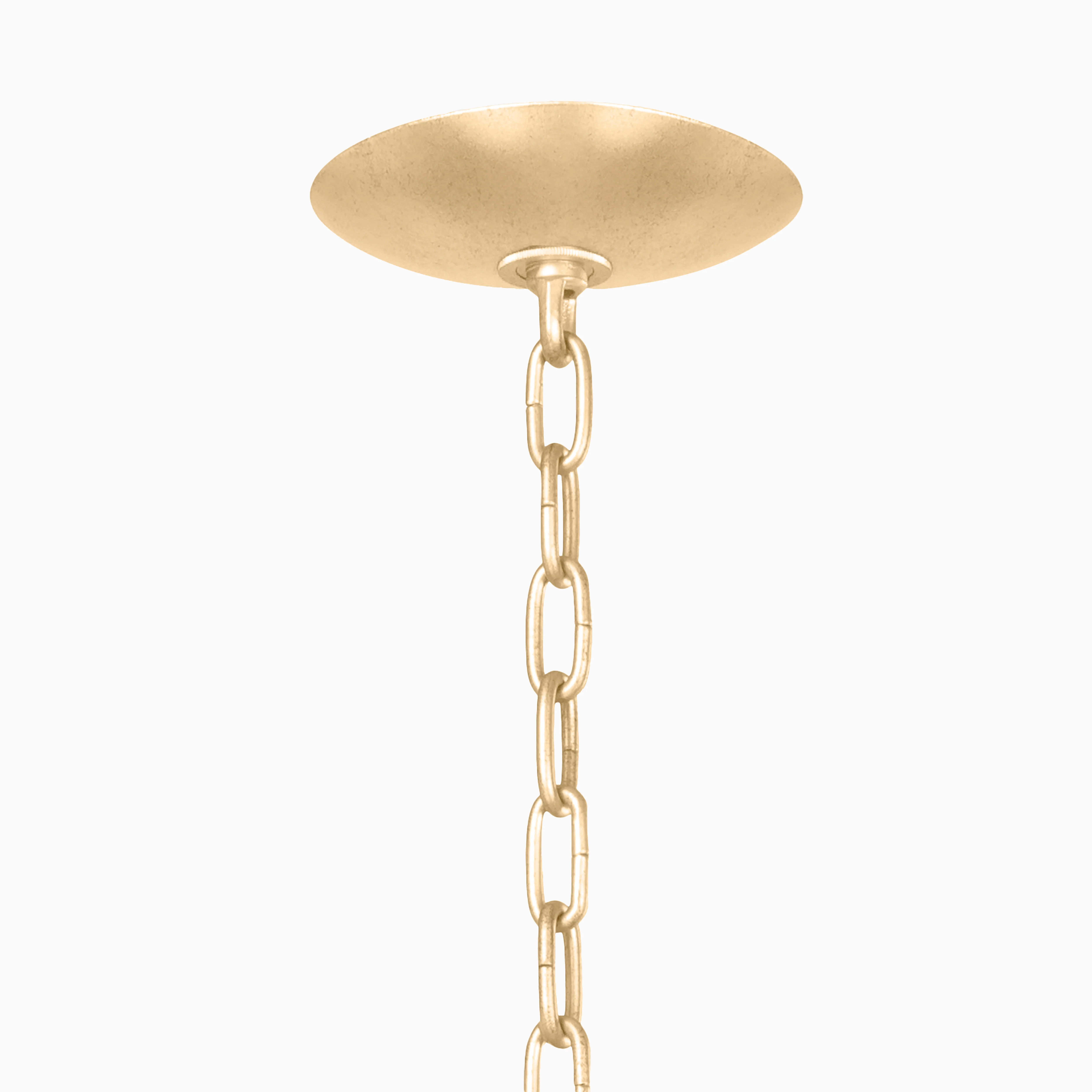 Azalea Pendant In Vintage Gold Leaf And Soft Black - Image 5