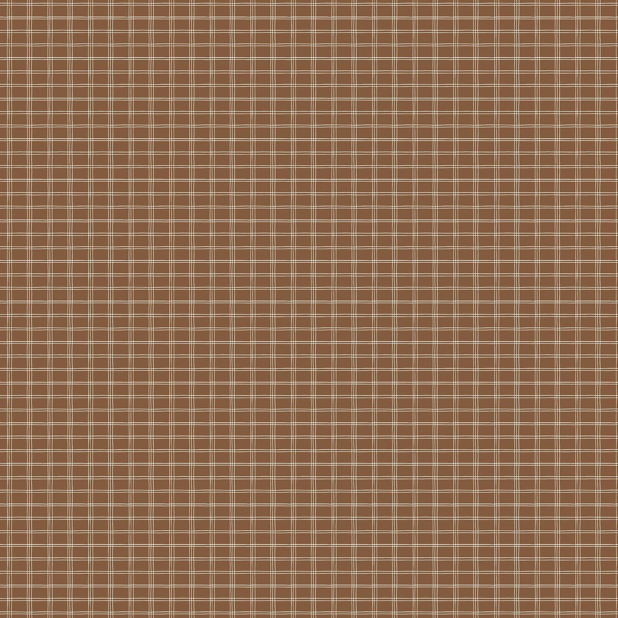 Berkshire Wallpaper in Terracotta I, 52" x 132"