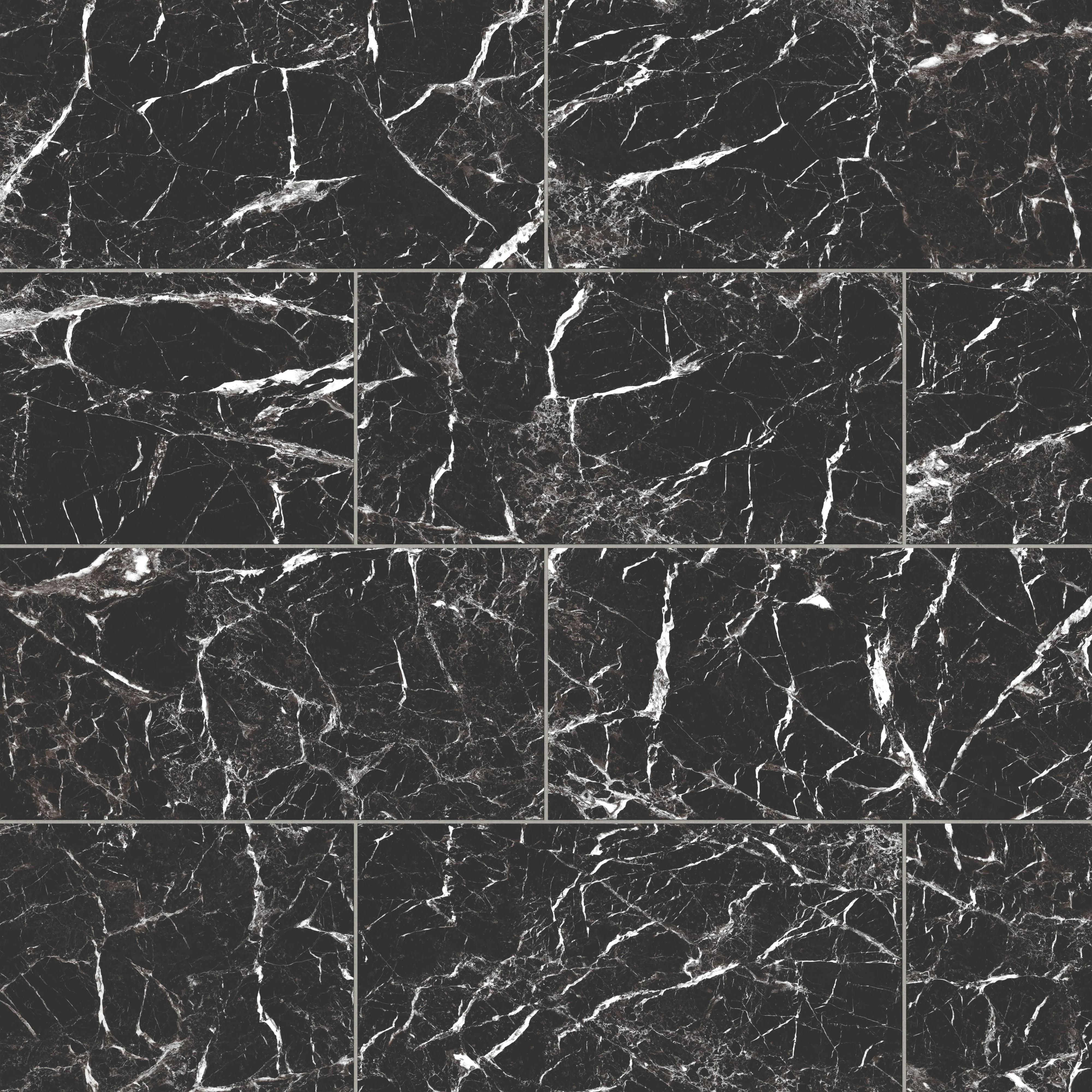 Blair 12x24 Matte Porcelain Tile in Marmo Black - Image 7