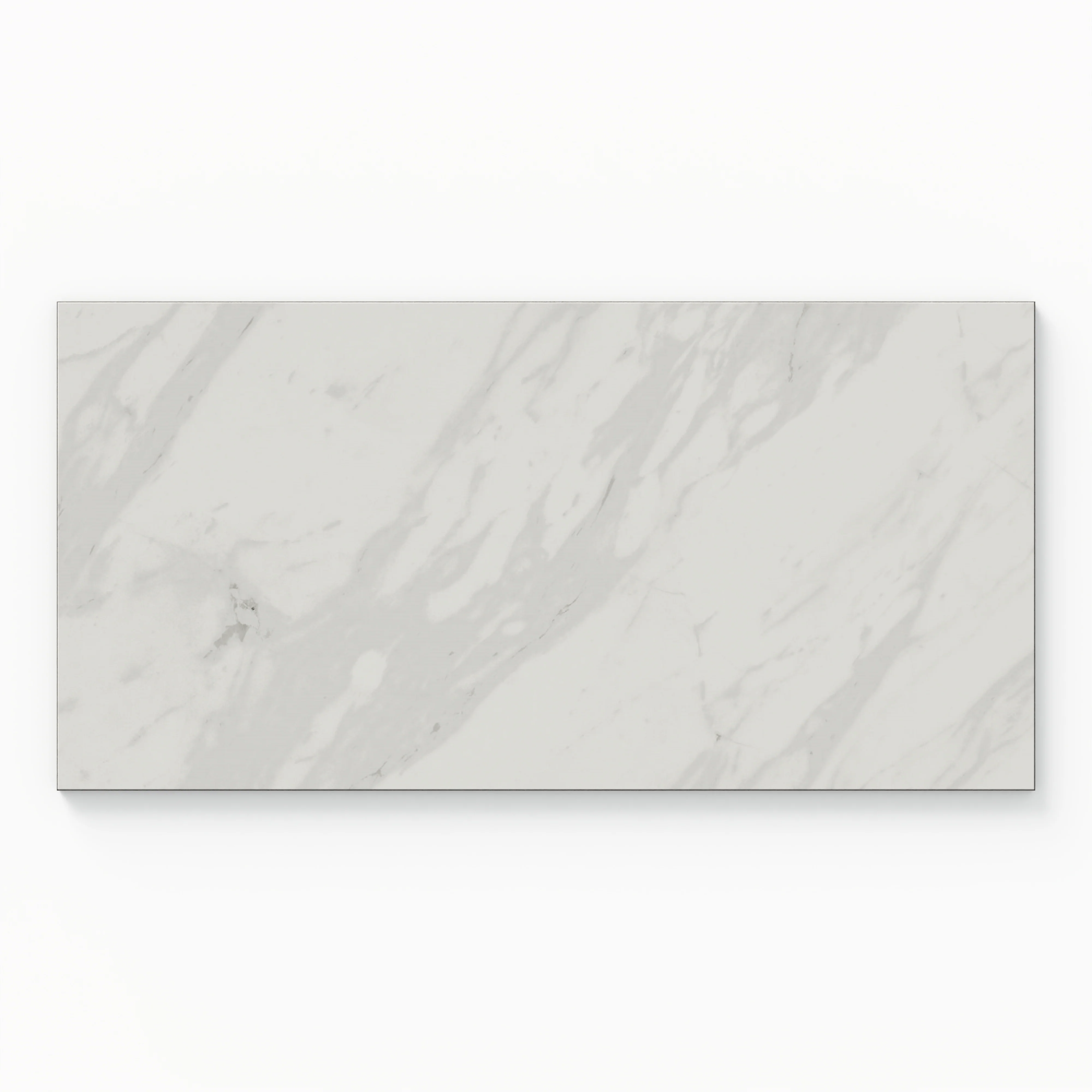 Blair 12x24 Polished Porcelain Tile in Volakas White - Image 2