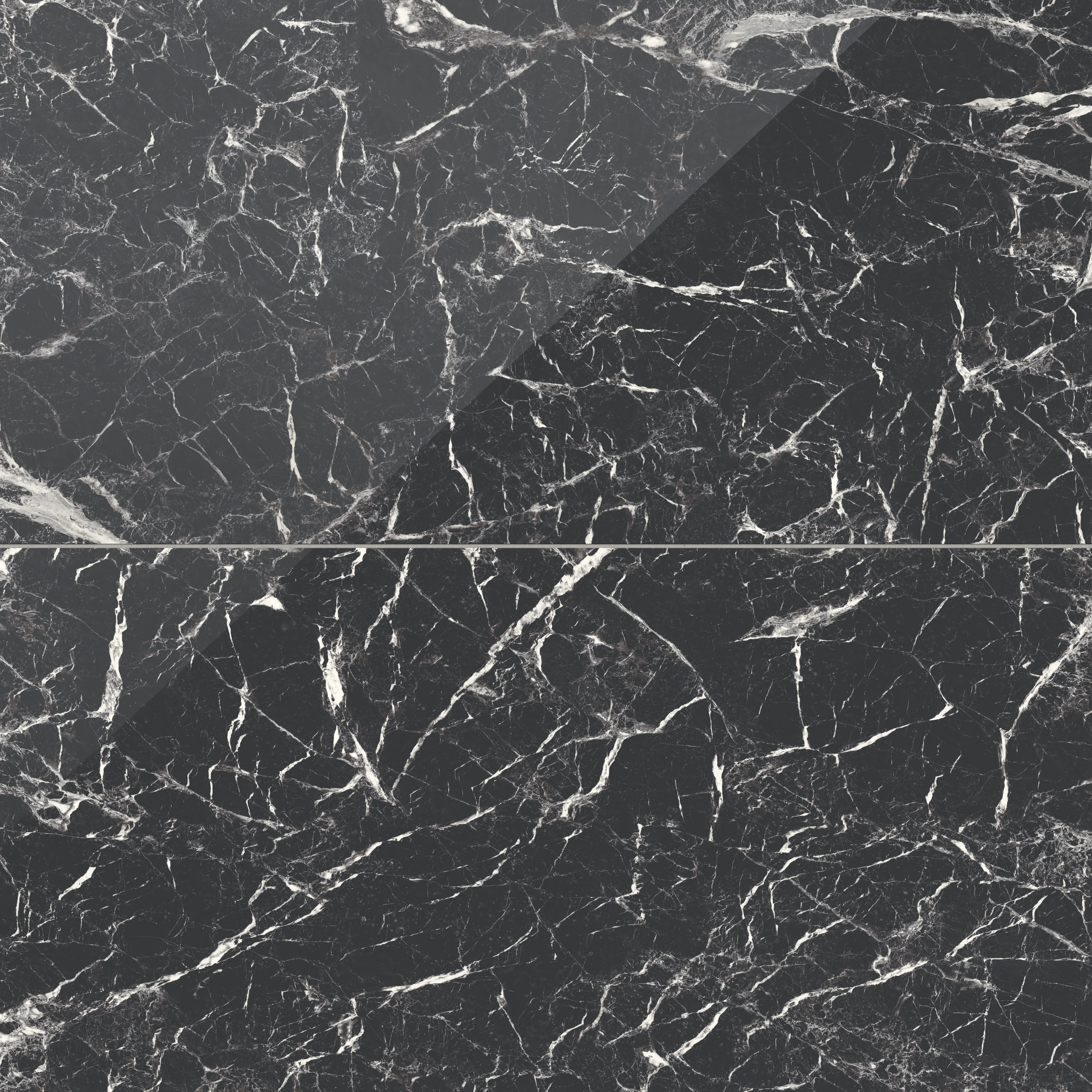 Blair 24x48 Matte Porcelain Tile in Marmo Black