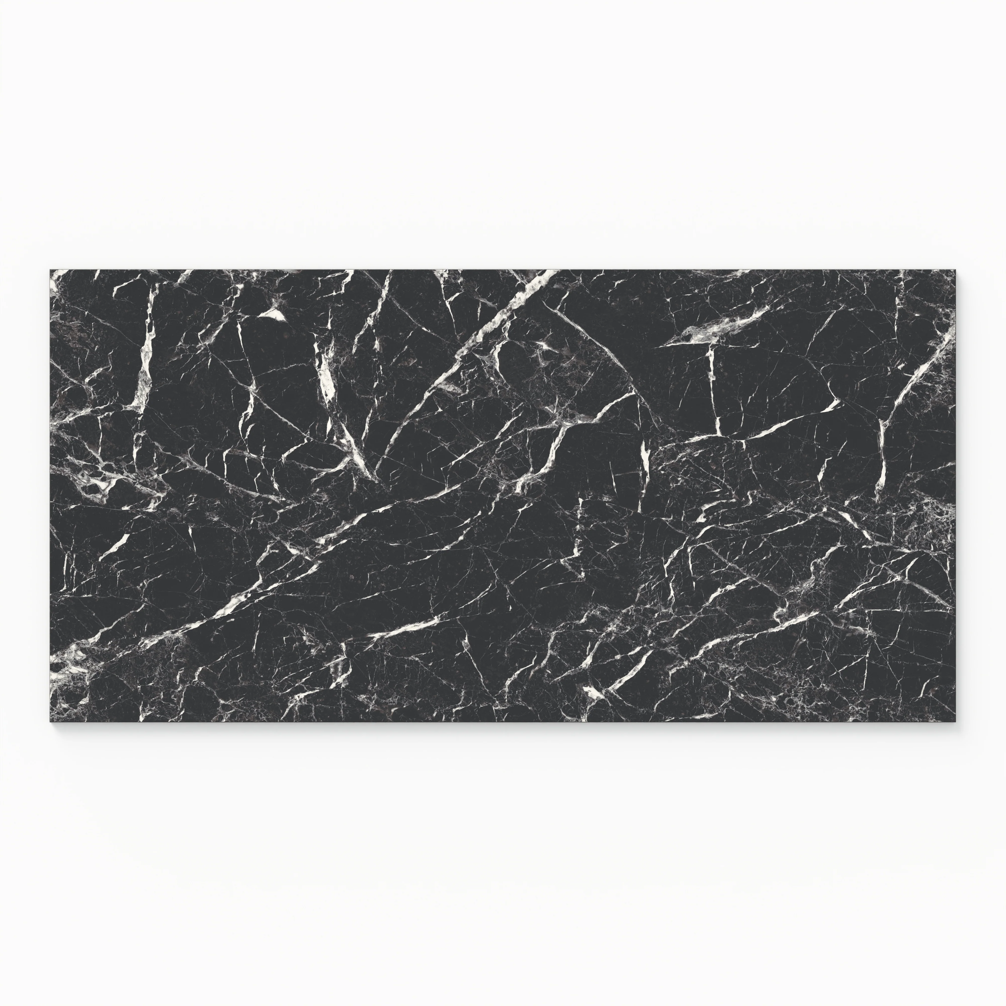 Blair 24x48 Matte Porcelain Tile in Marmo Black - Image 2