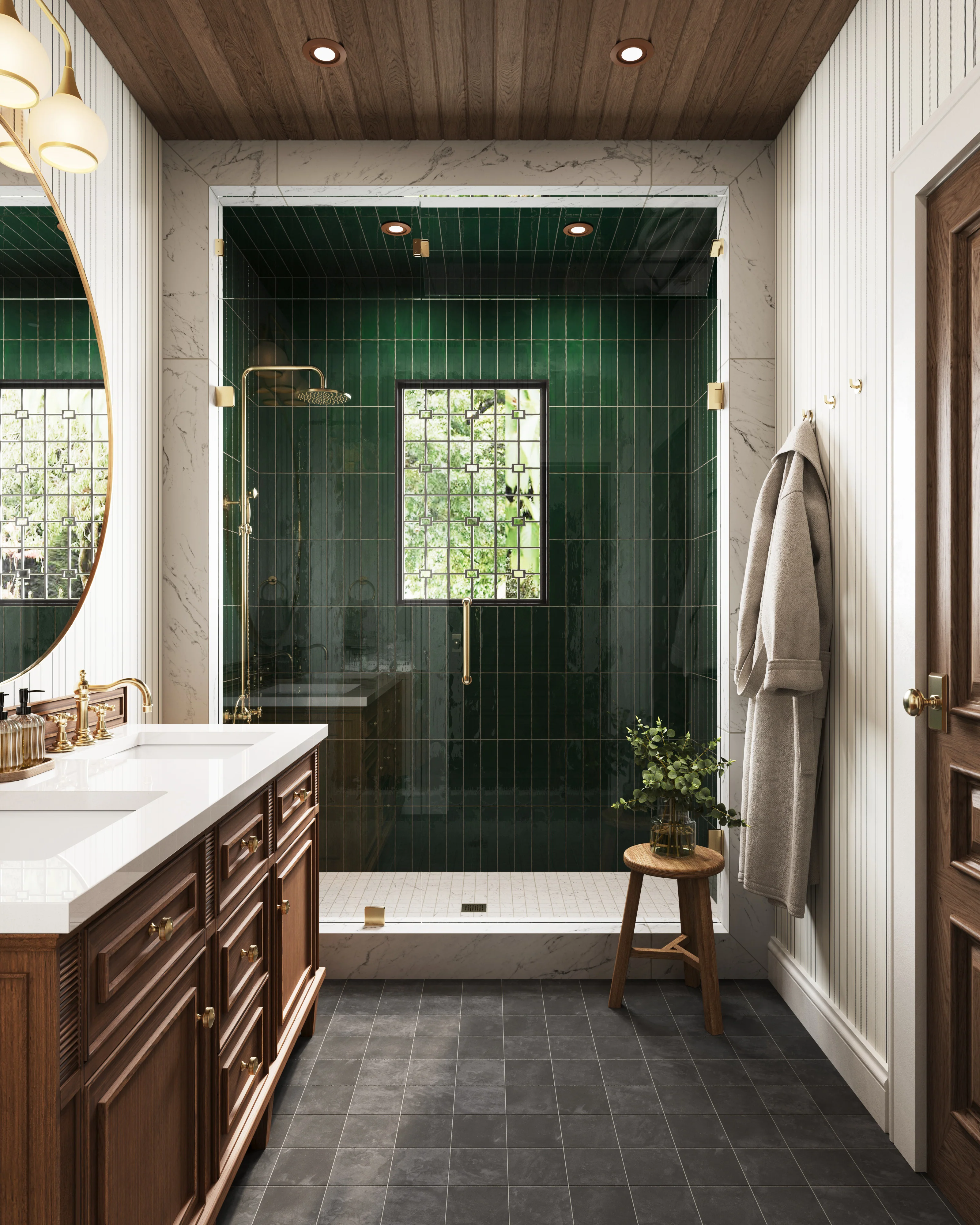 Blair 24x48 Matte Porcelain Tile in White Carrara - Image 2