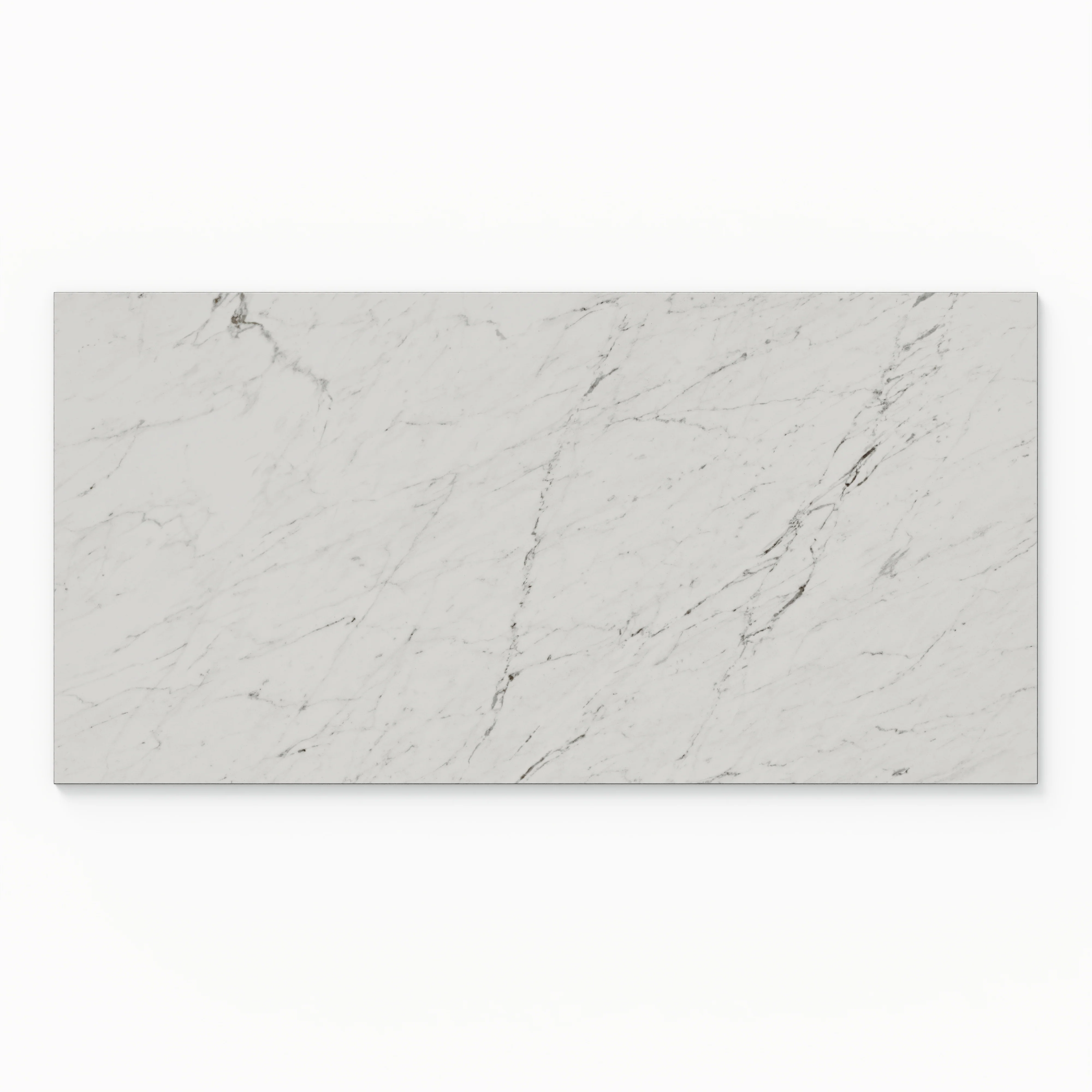 Blair 24x48 Matte Porcelain Tile in White Carrara - Image 3