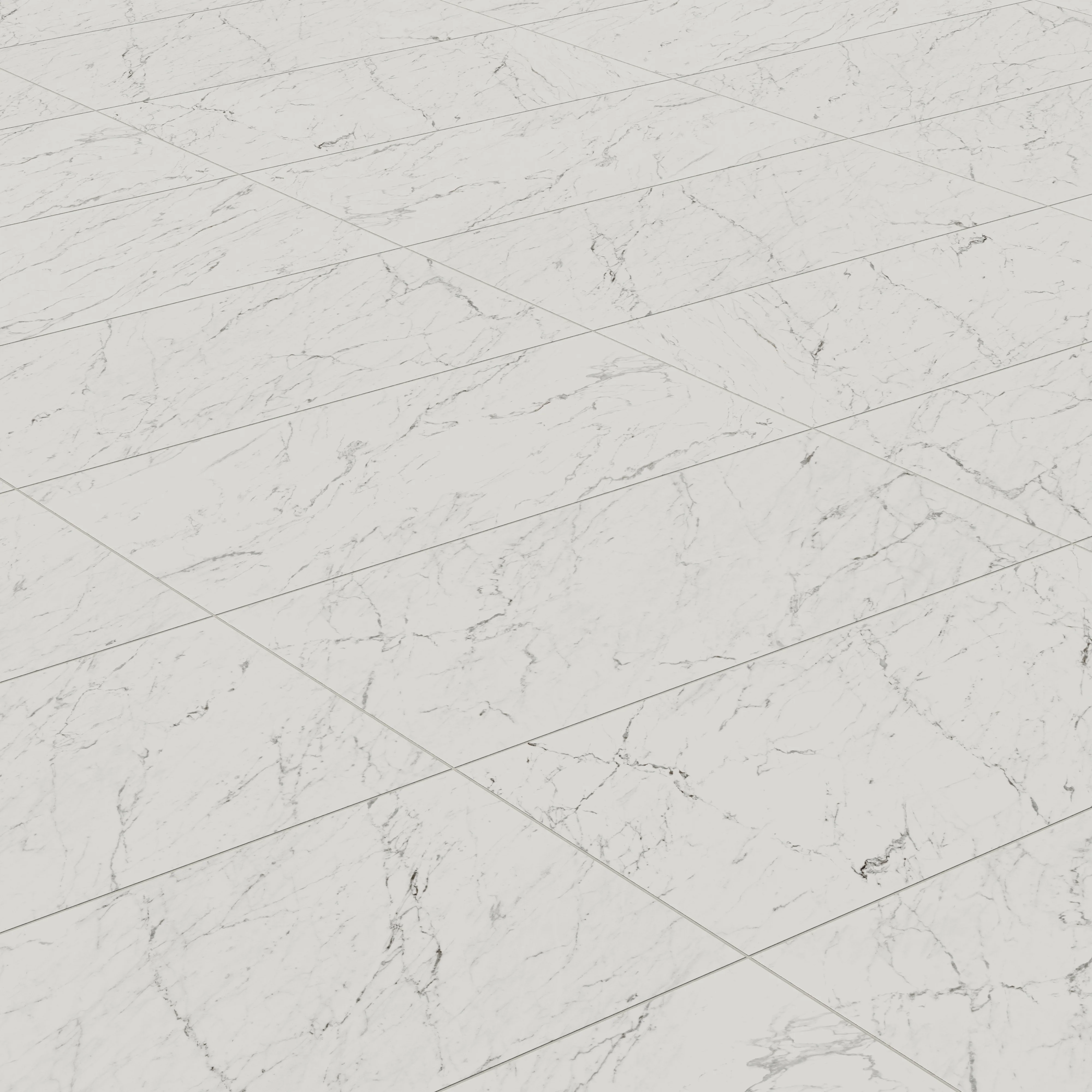 Blair 24x48 Matte Porcelain Tile in White Carrara - Image 5