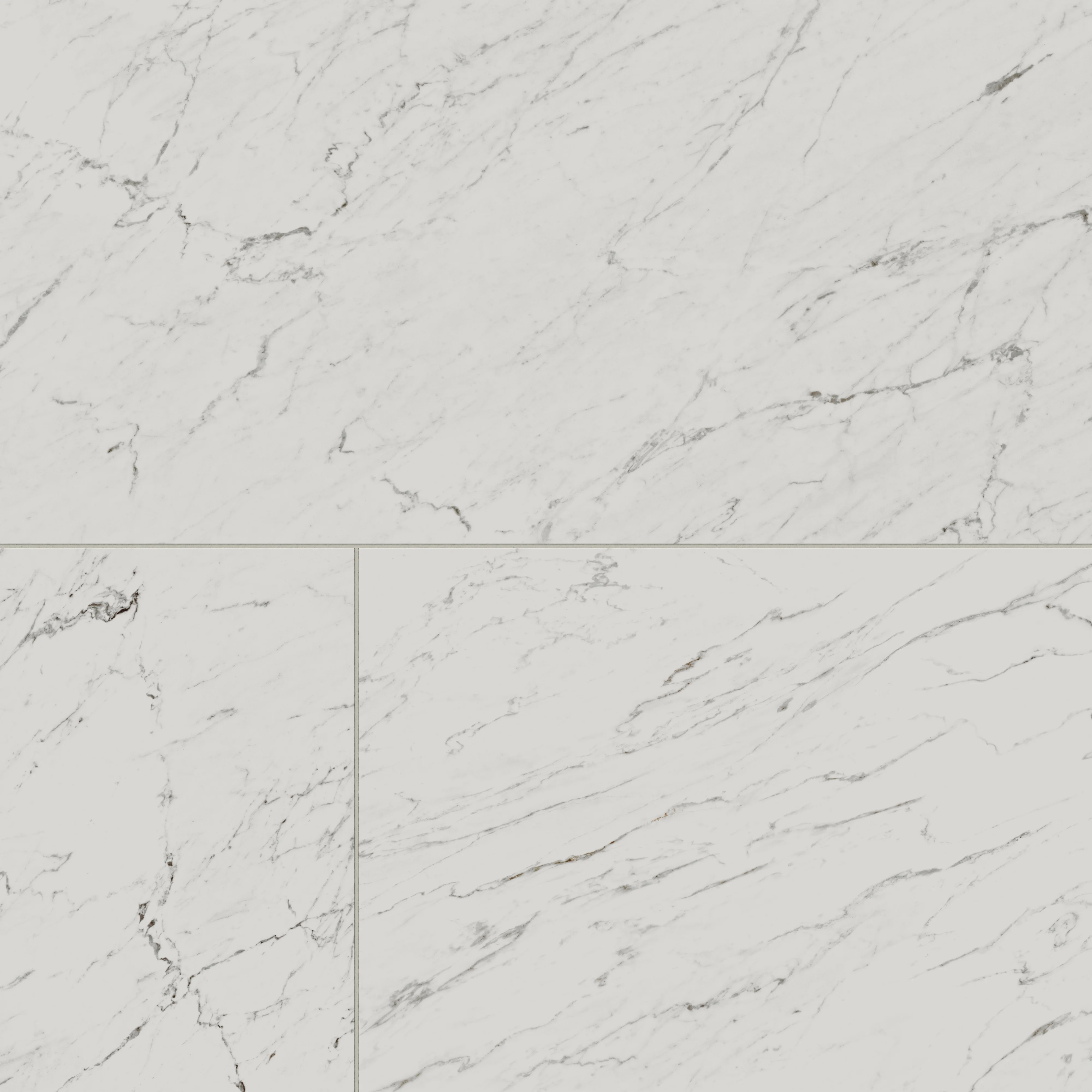 Blair 24x48 Matte Porcelain Tile in White Carrara - Image 8