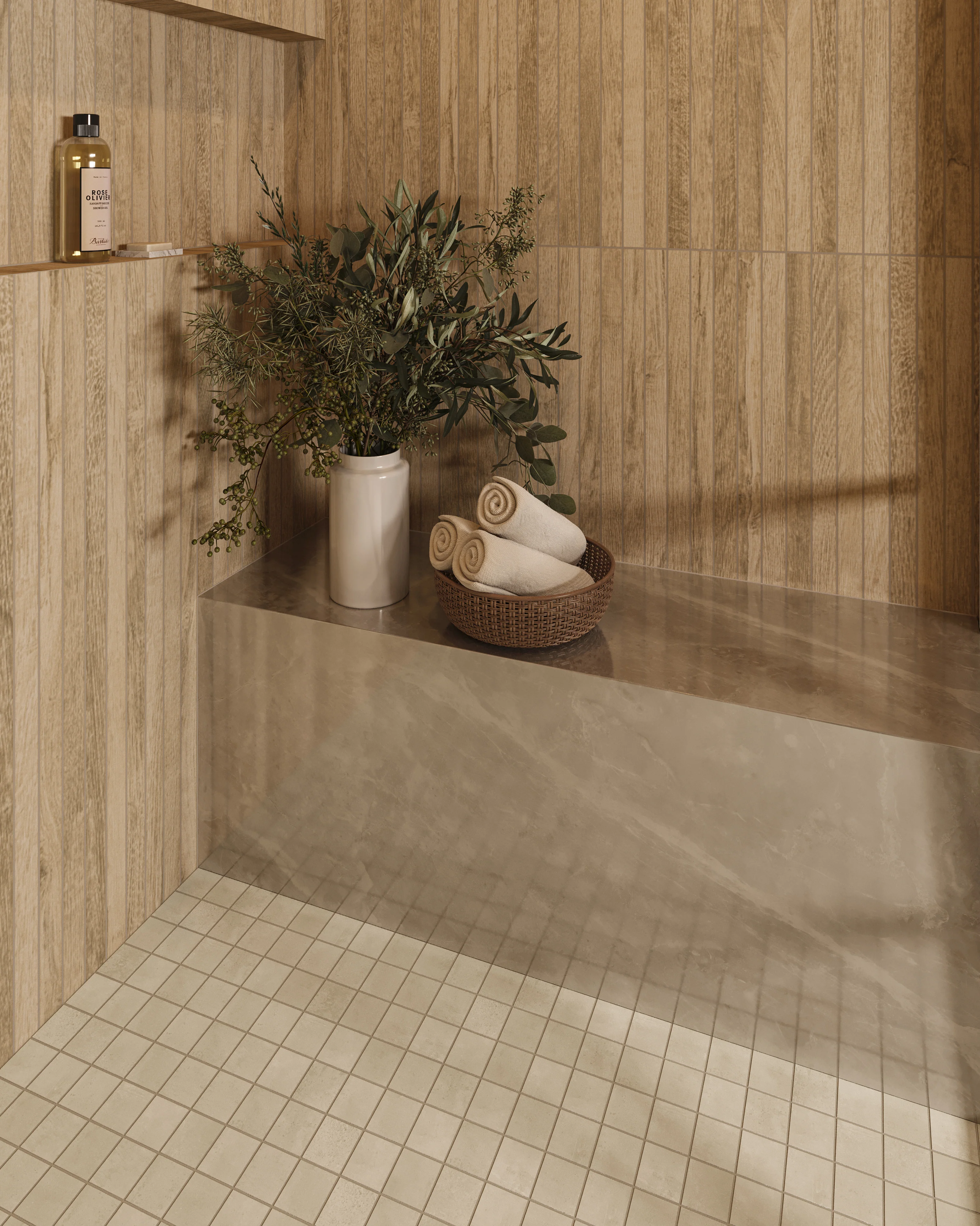 Blair 24x48 Polished Porcelain Tile in Oniciata Beige - Image 2