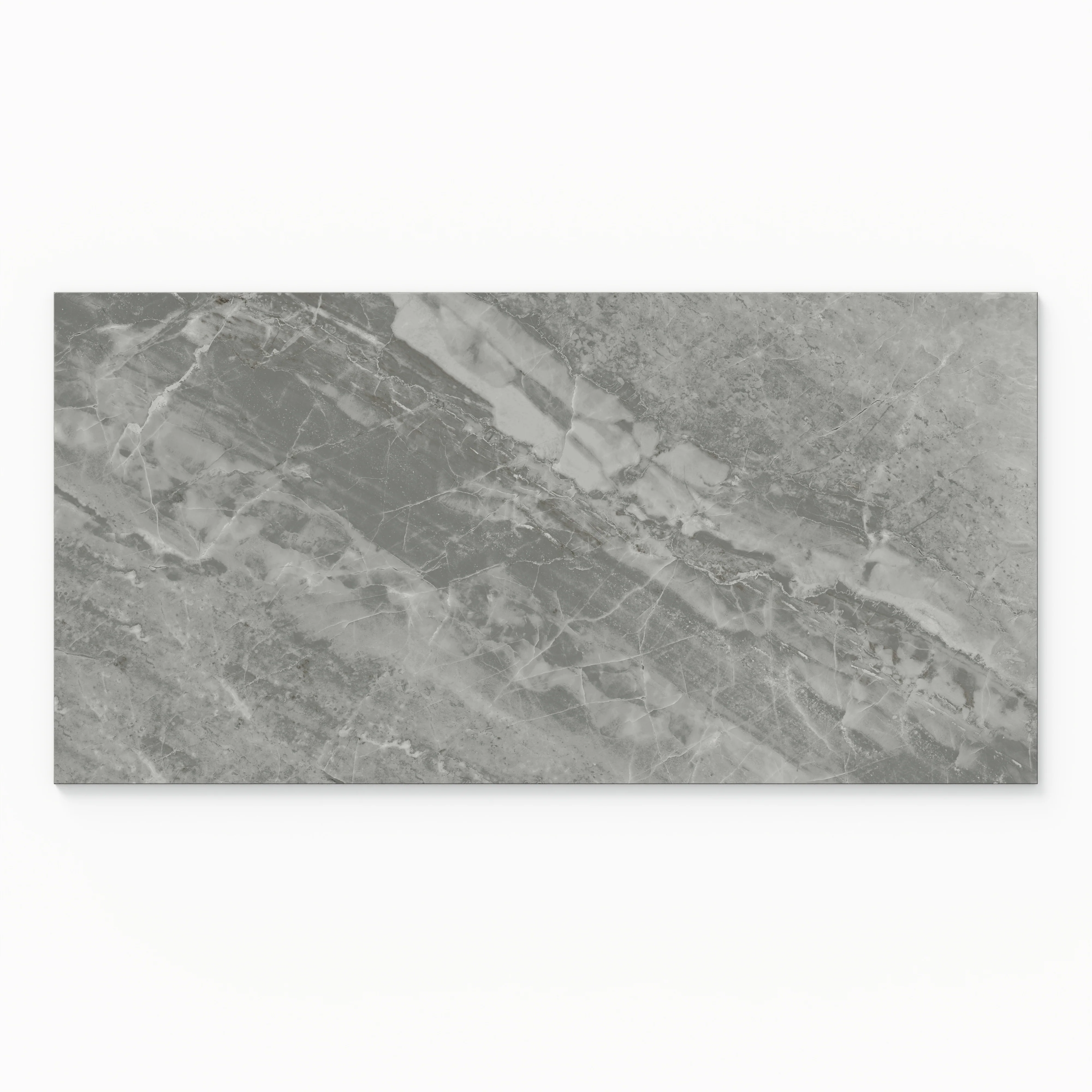 Blair 24x48 Polished Porcelain Tile in Oniciata Grey - Image 3