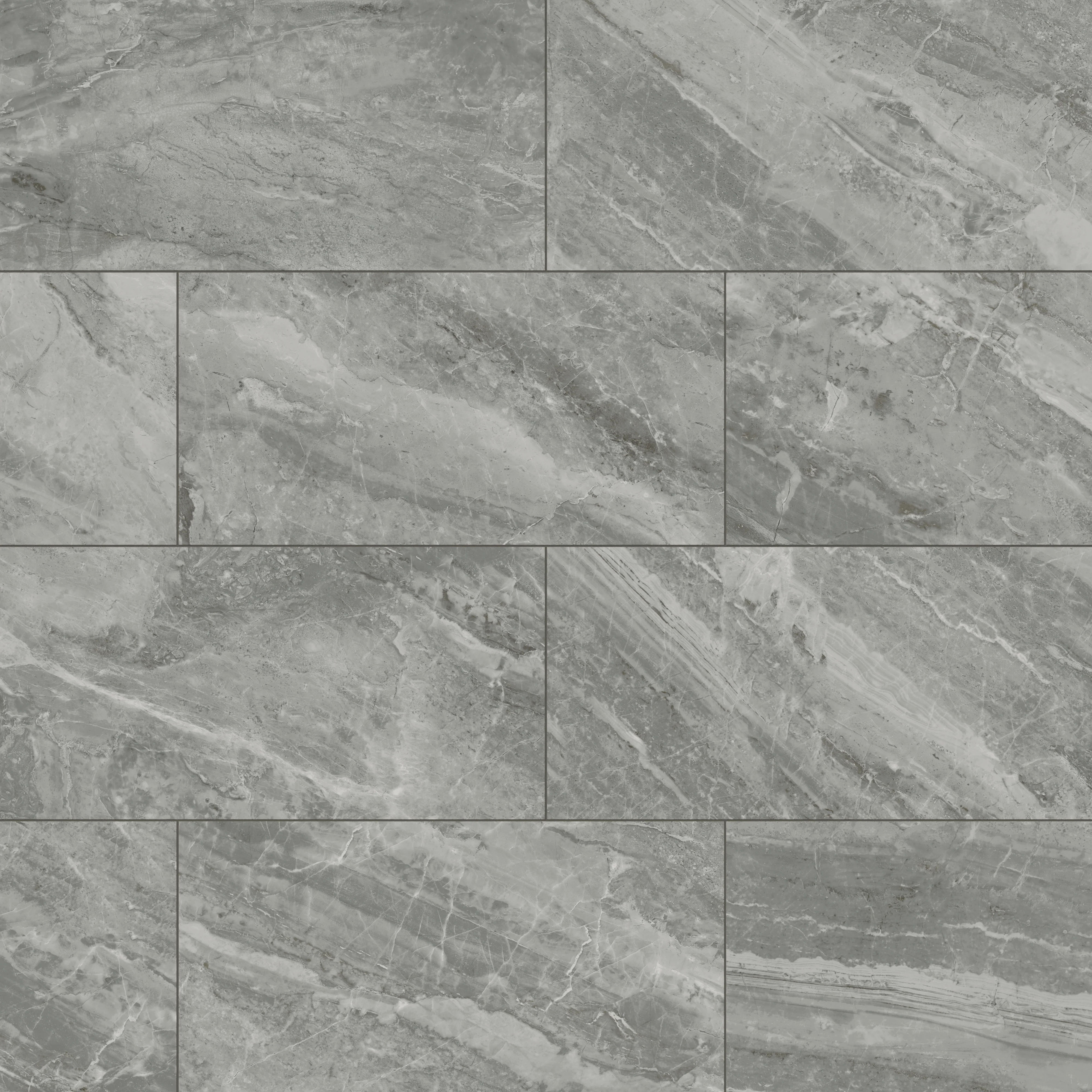 Blair 24x48 Polished Porcelain Tile in Oniciata Grey - Image 9
