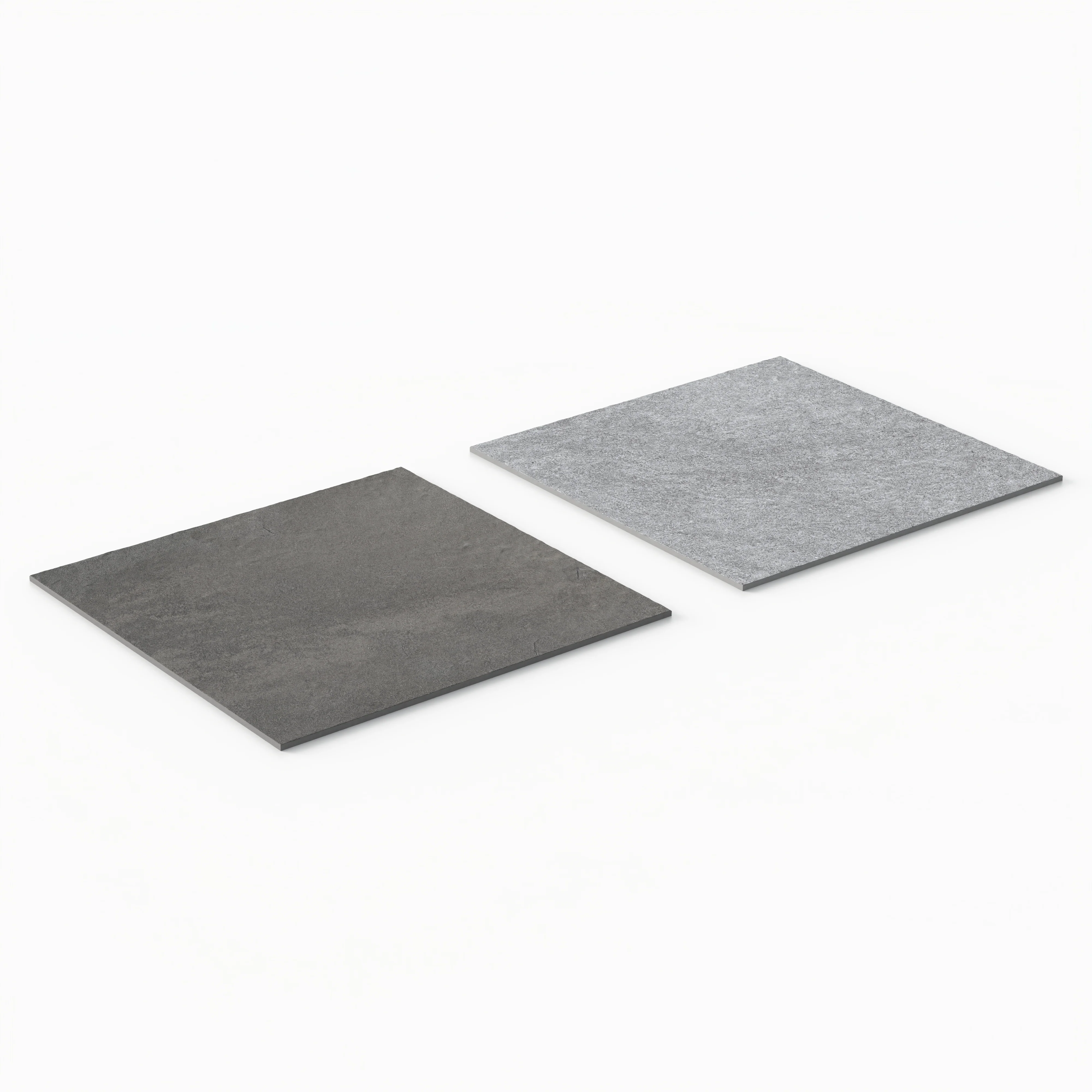 Bowden 24x24 Checkerboard Grip 2cm Porcelain Paver Tile in Charcoal & Slate - Image 4
