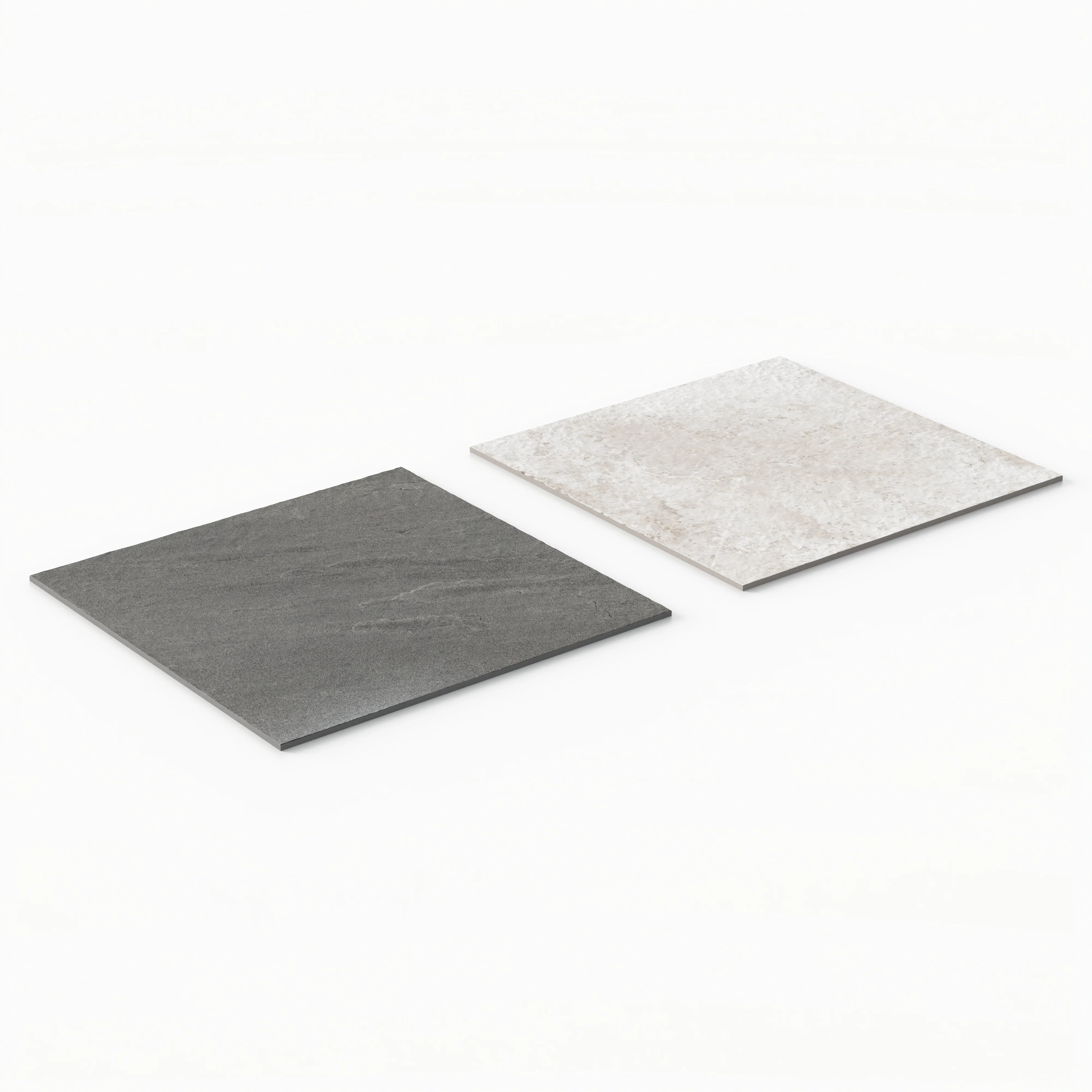 Bowden 24x24 Checkerboard Grip 2cm Porcelain Paver Tile in Multicolor & Oat - Image 4
