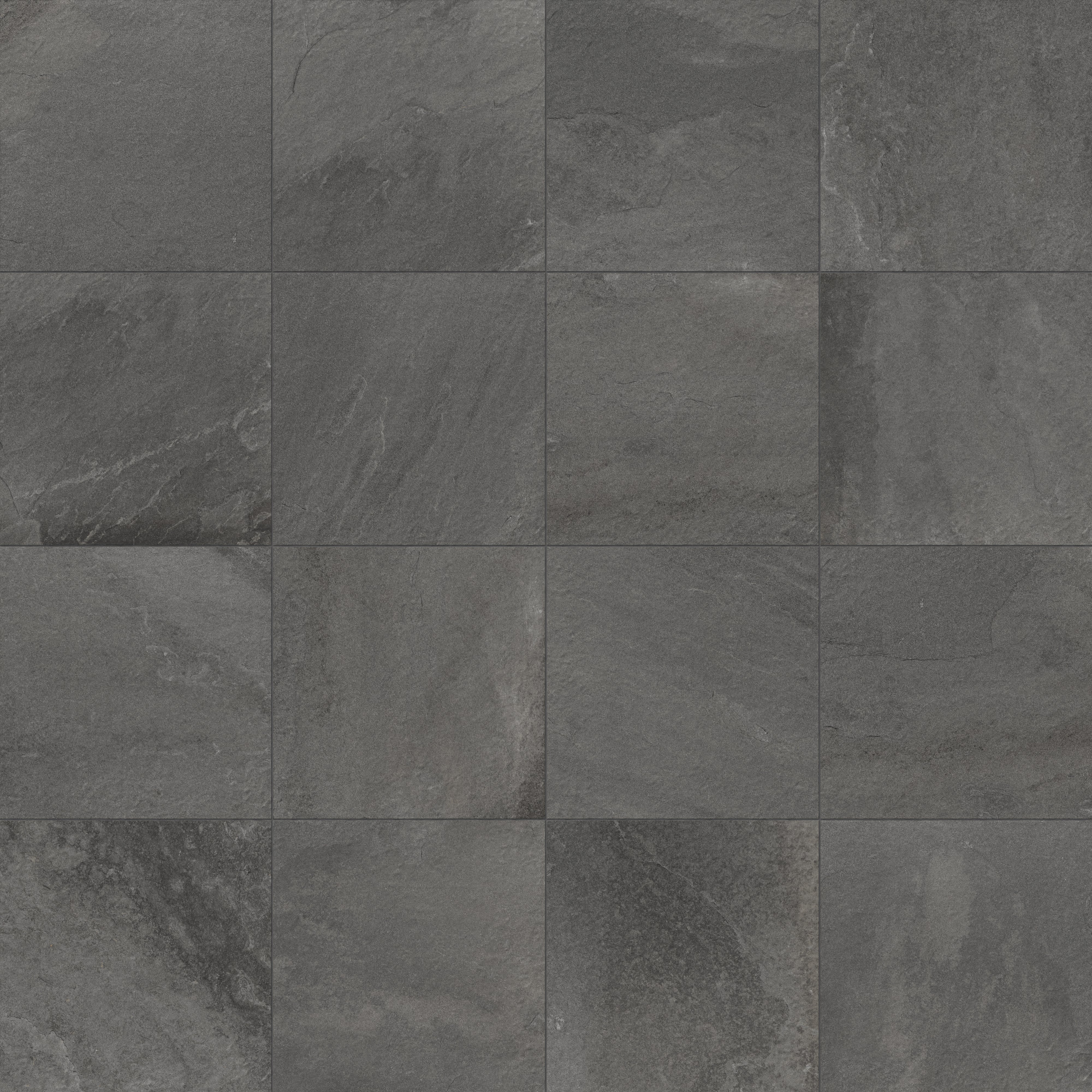 Bowden 24x24 Grip Porcelain 2cm Paver Tile in Charcoal - Image 7