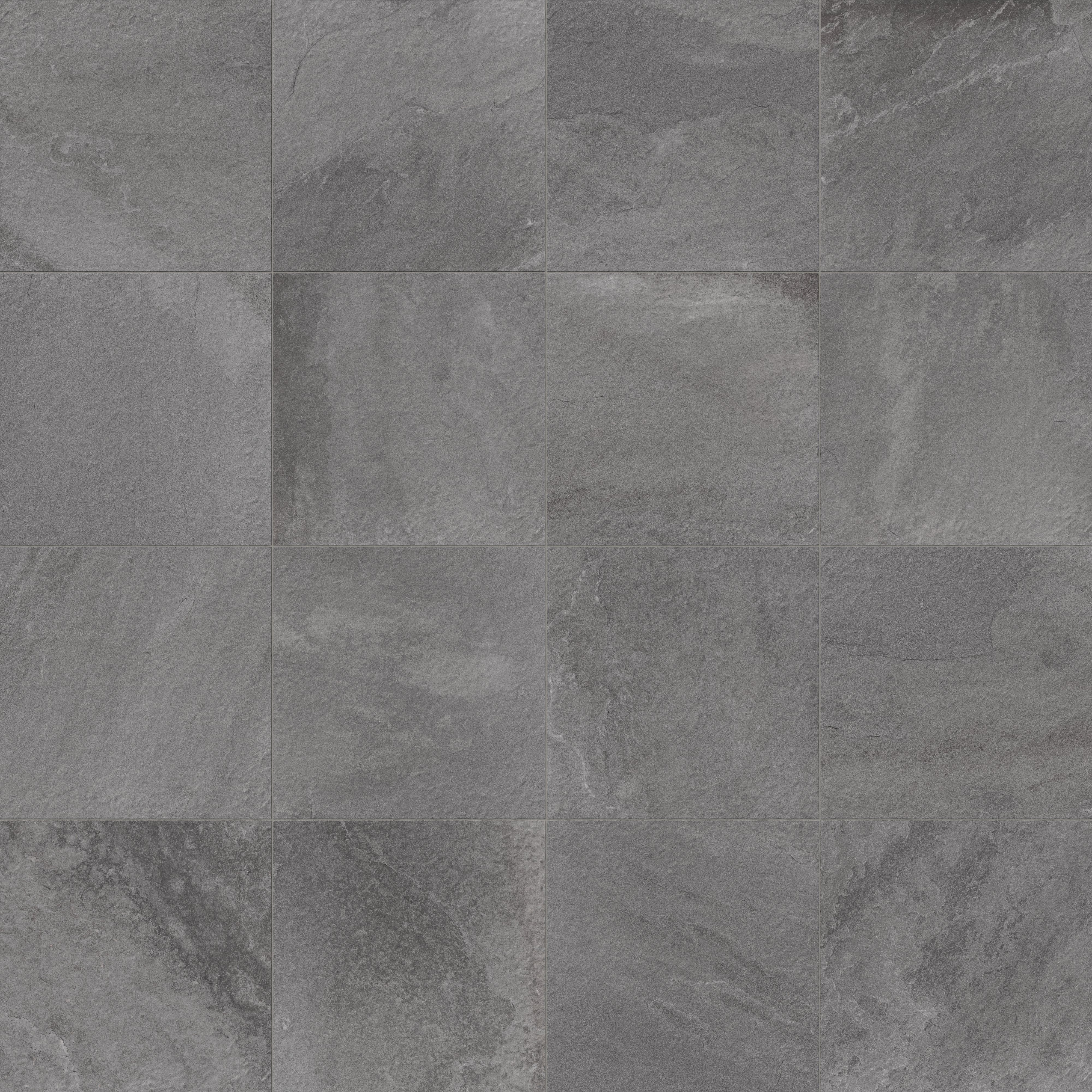 Bowden 24x24 Grip Porcelain 2cm Paver Tile in Graphite - Image 7