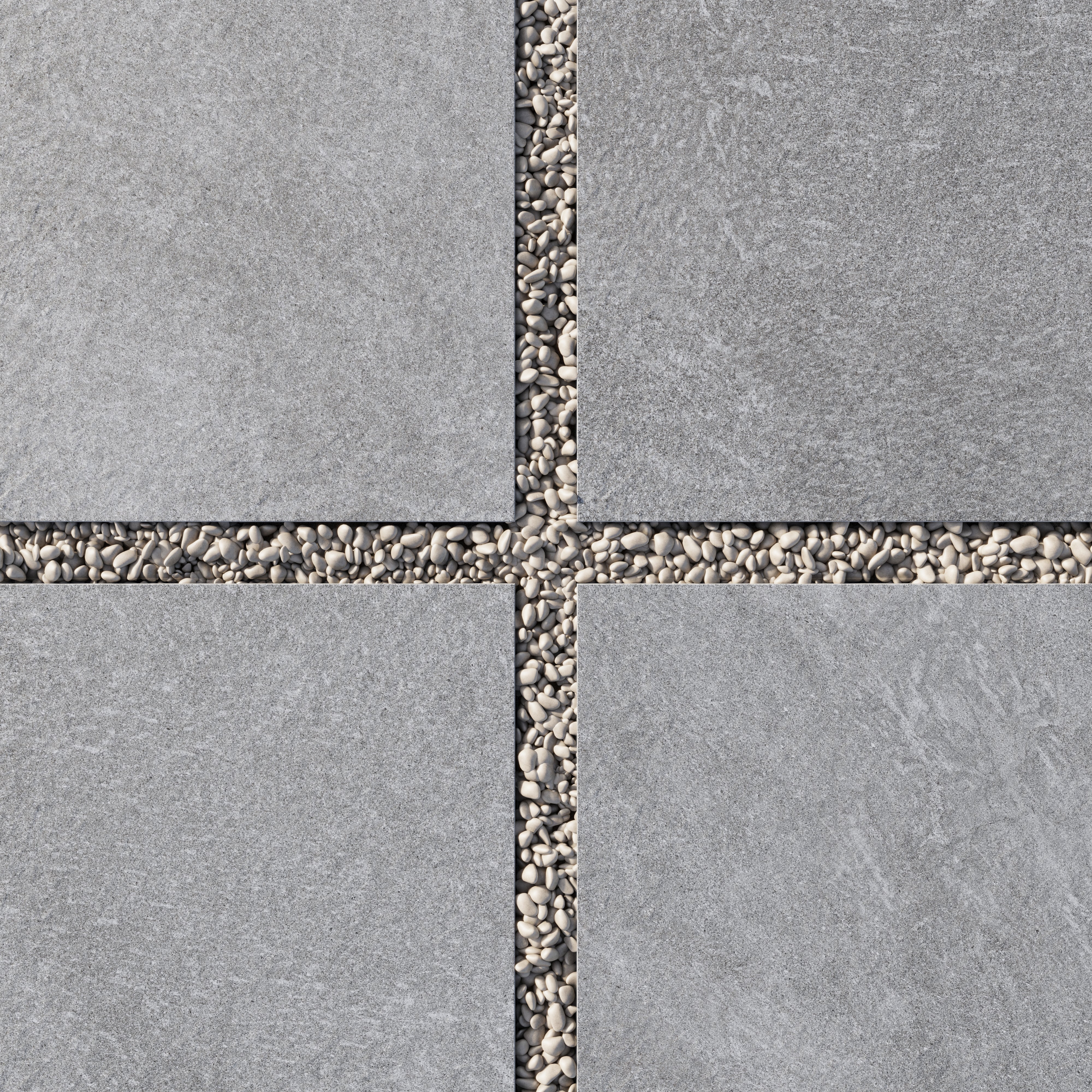 Bowden 24x24 Grip Porcelain 2cm Paver Tile in Slate - Image 2