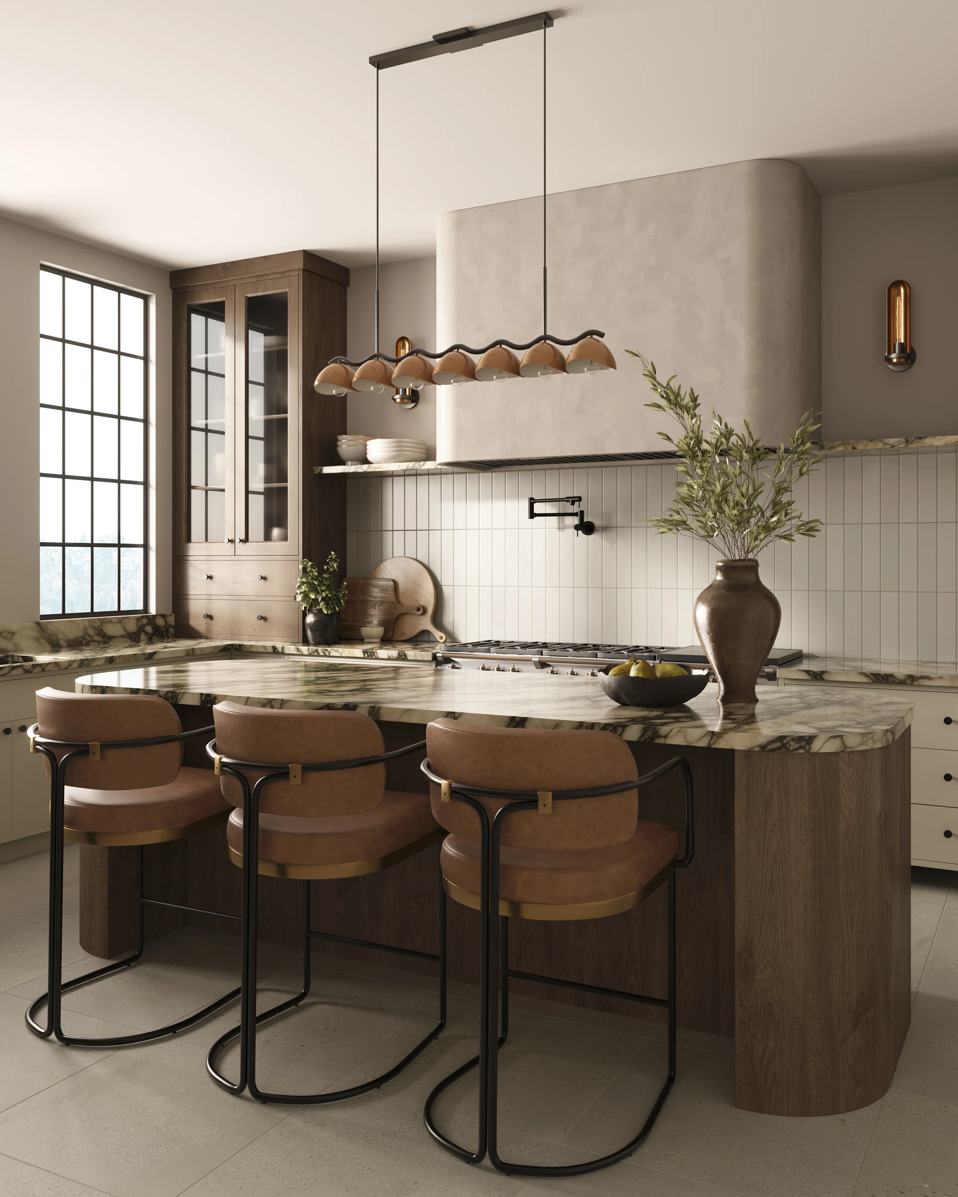 Bower Counter Stool in Brown - Image 9