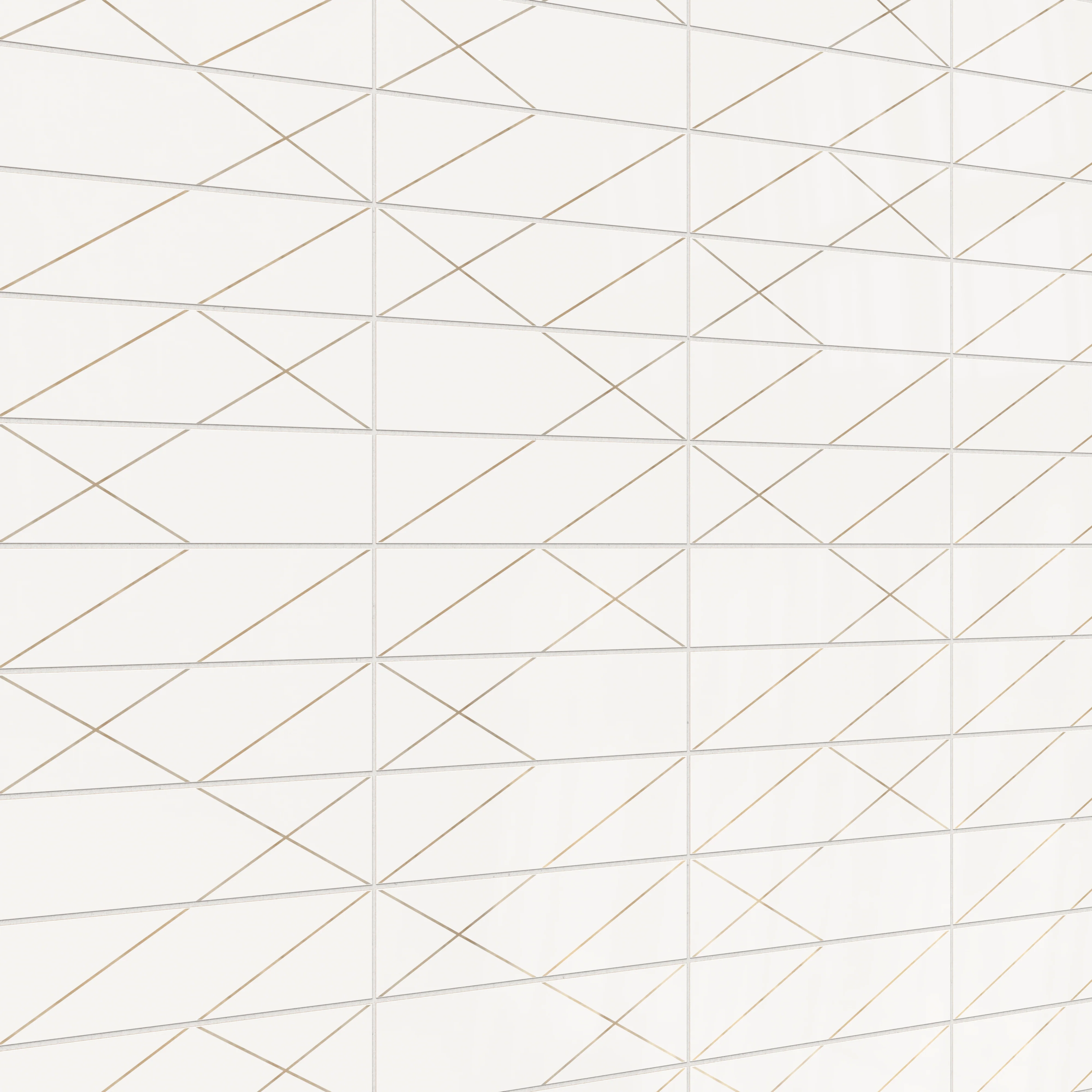 Braxton 4x16 Glossy Ceramic Tile in Gold - Image 4