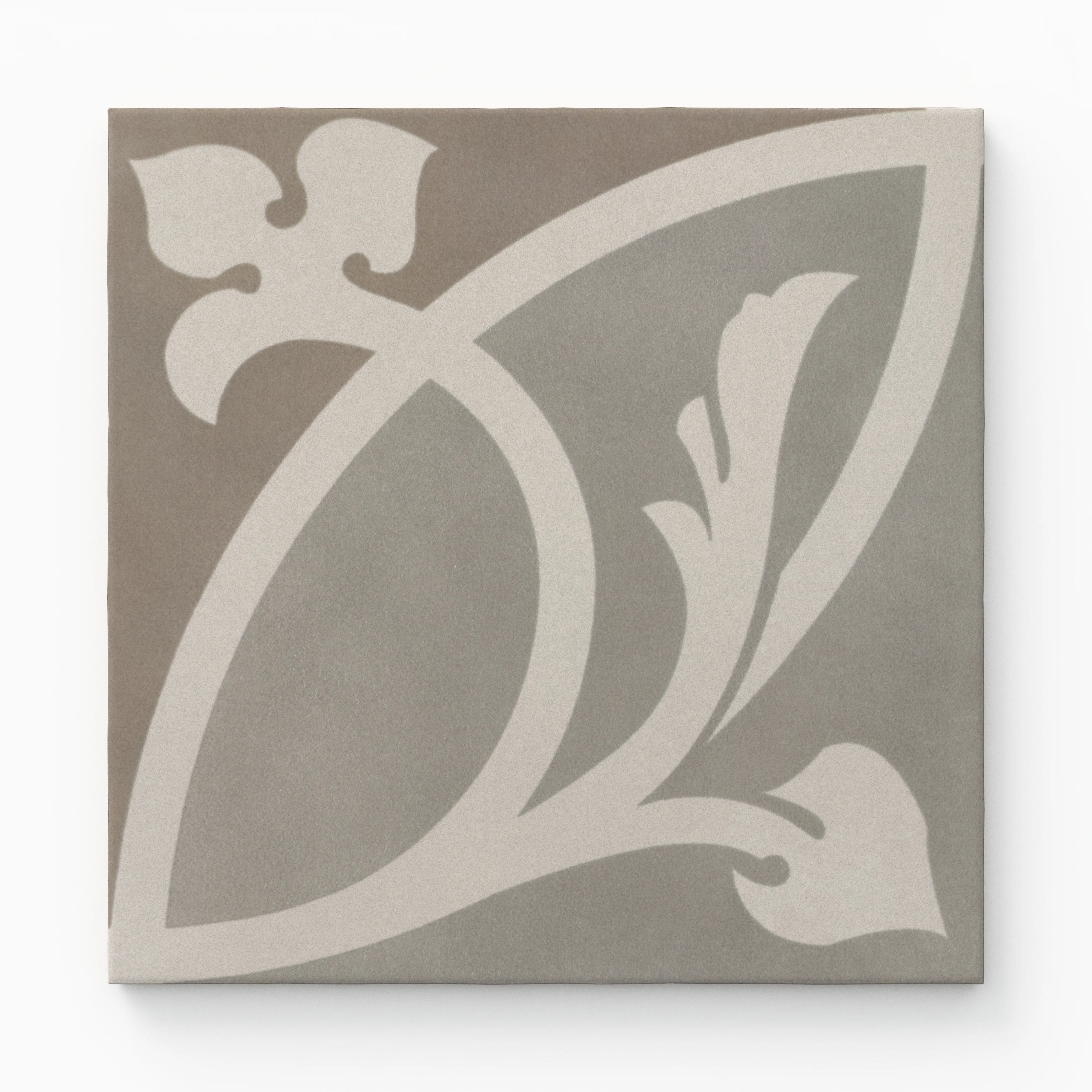 Brielle 8x8 Matte Porcelain Tile in Nouveau Stone - Image 3