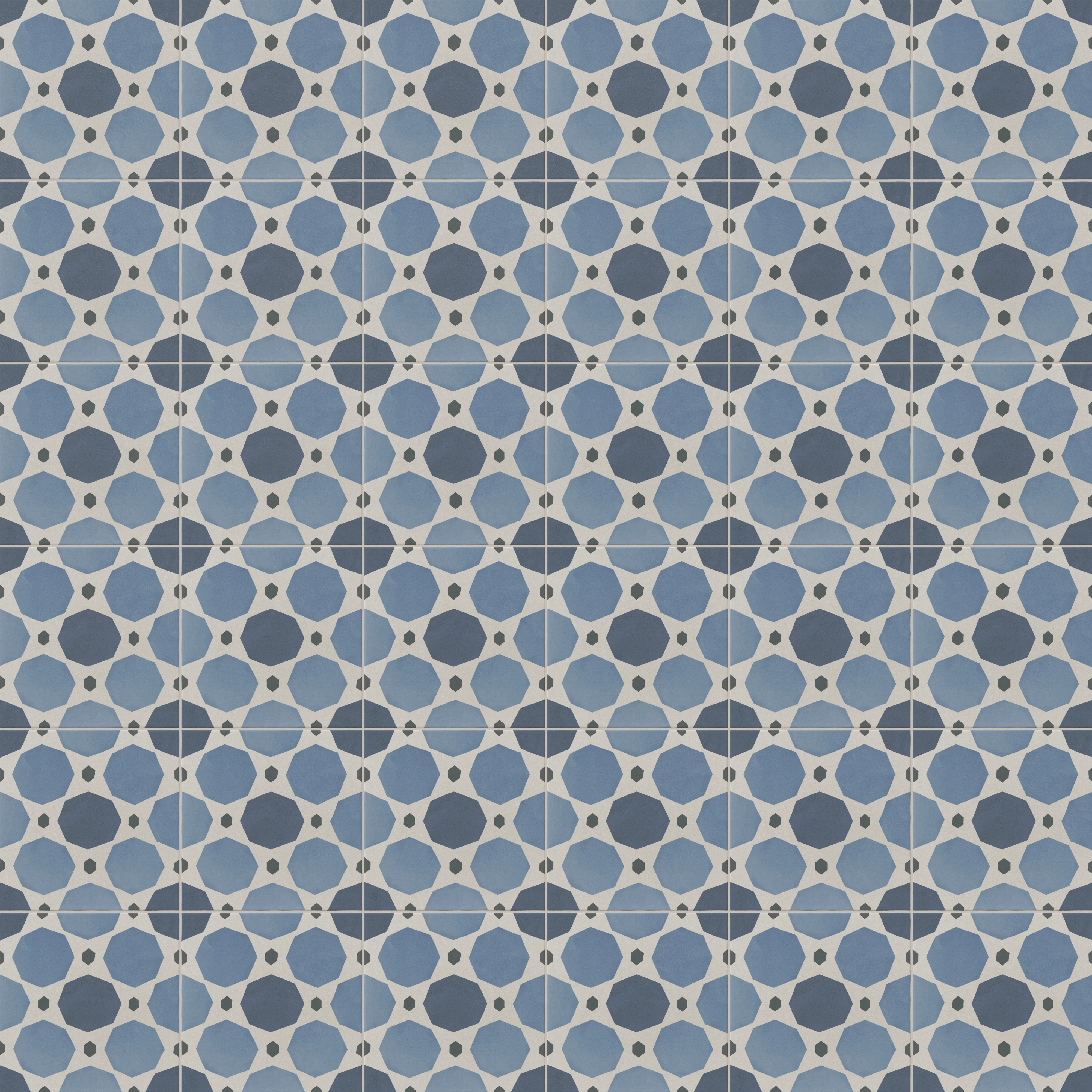 Brielle 8x8 Matte Porcelain Tile in Riviera - Image 4