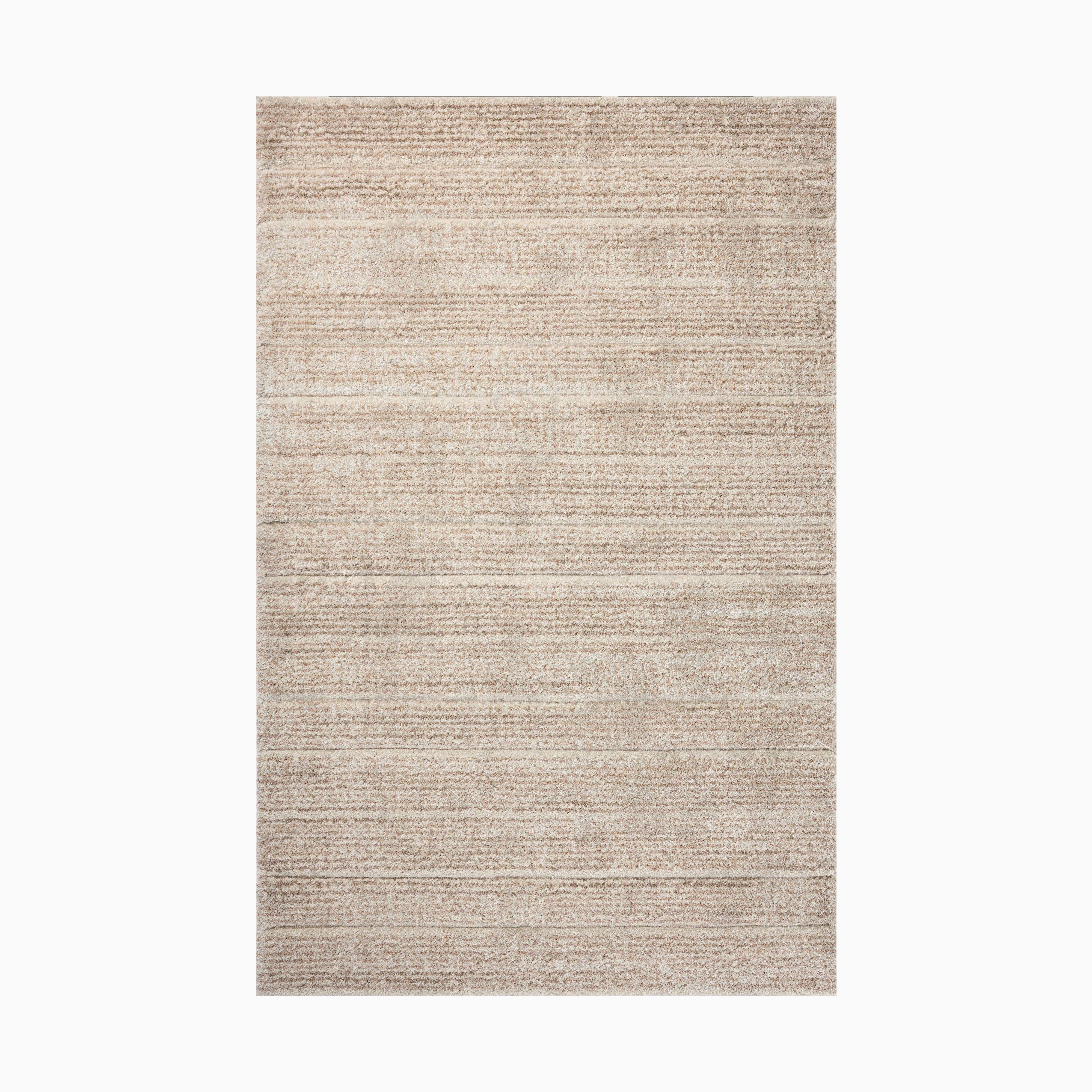 Broderick Rug in Cream / Rust