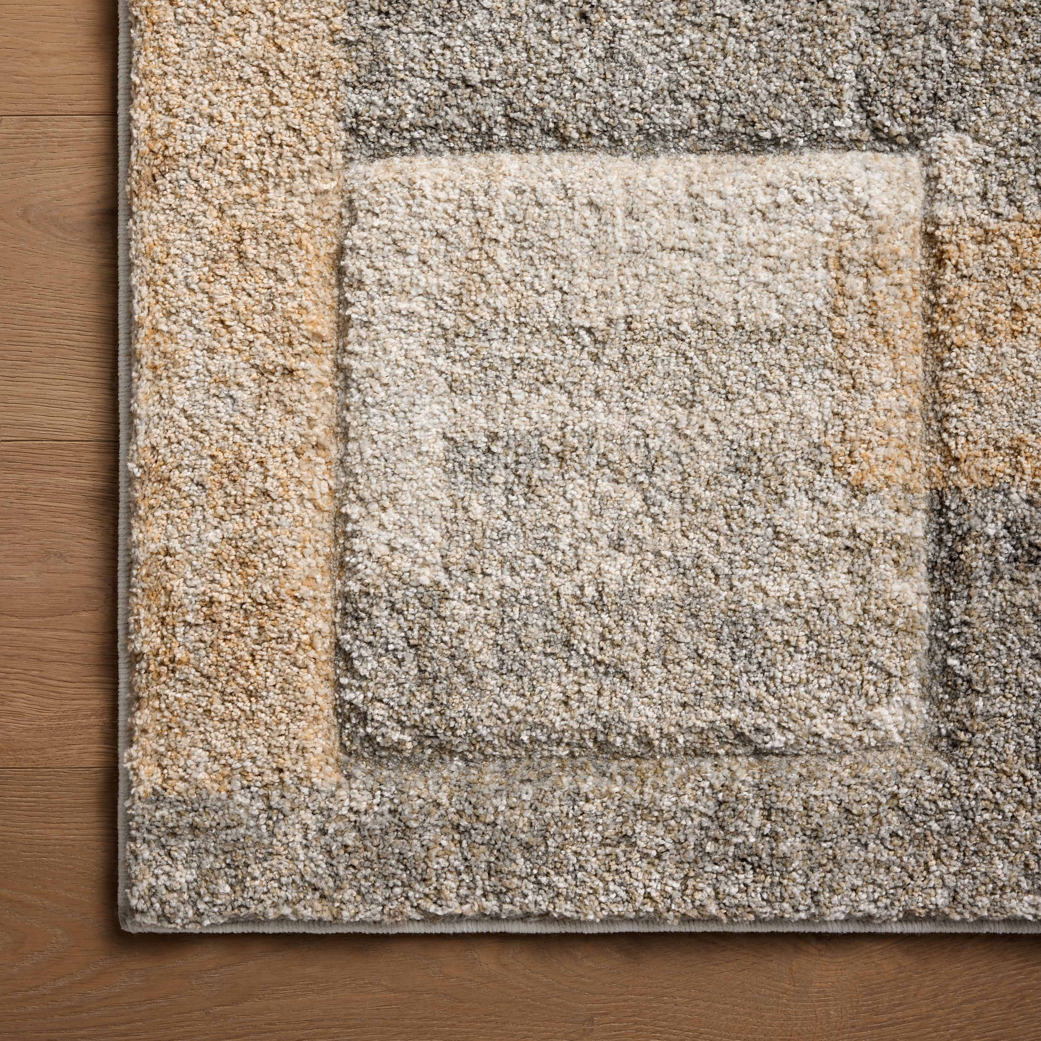 Broderick Rug in Smoke / Terracotta - Image 3
