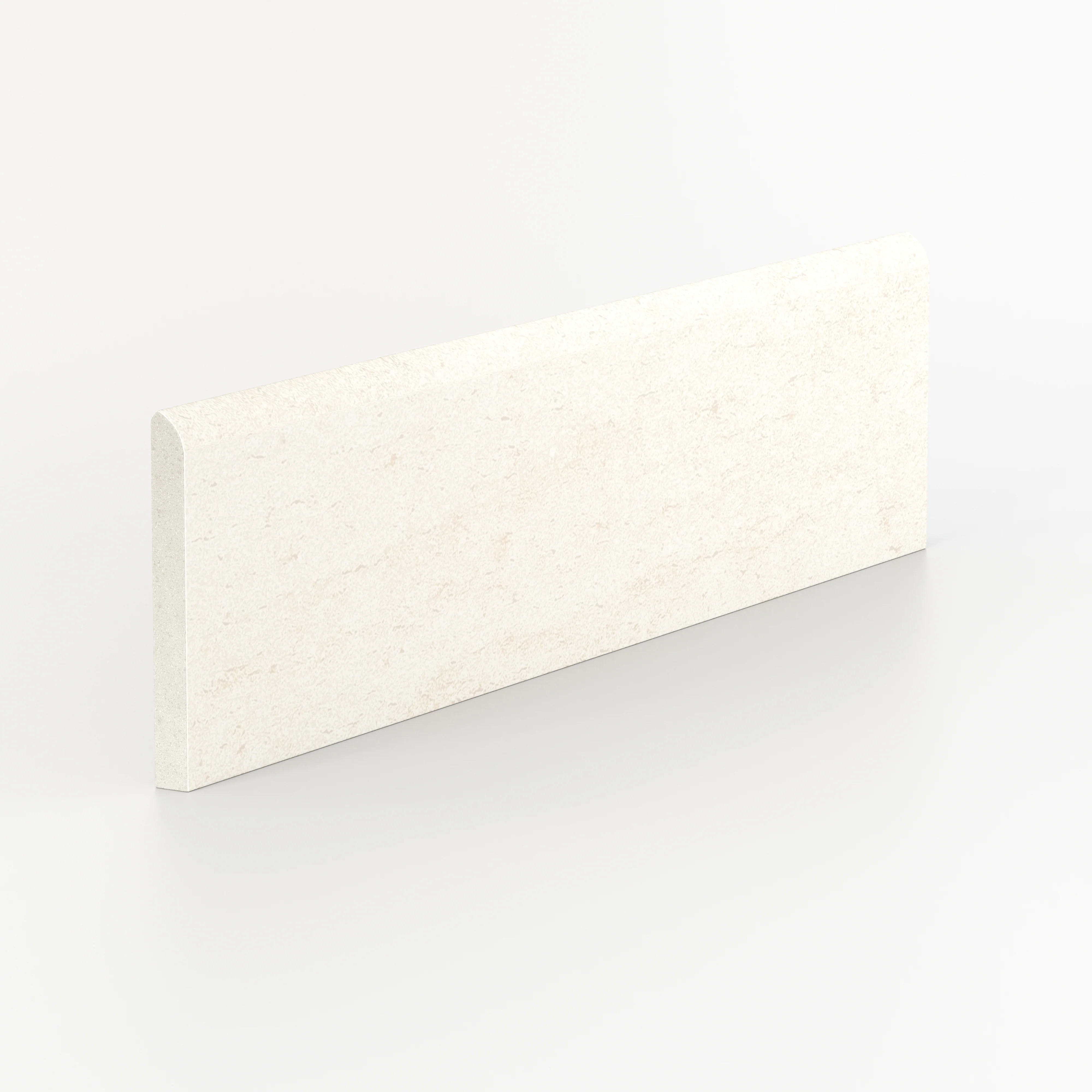 Brody 3x12 Matte Porcelain Bullnose Tile in Sand - Image 2