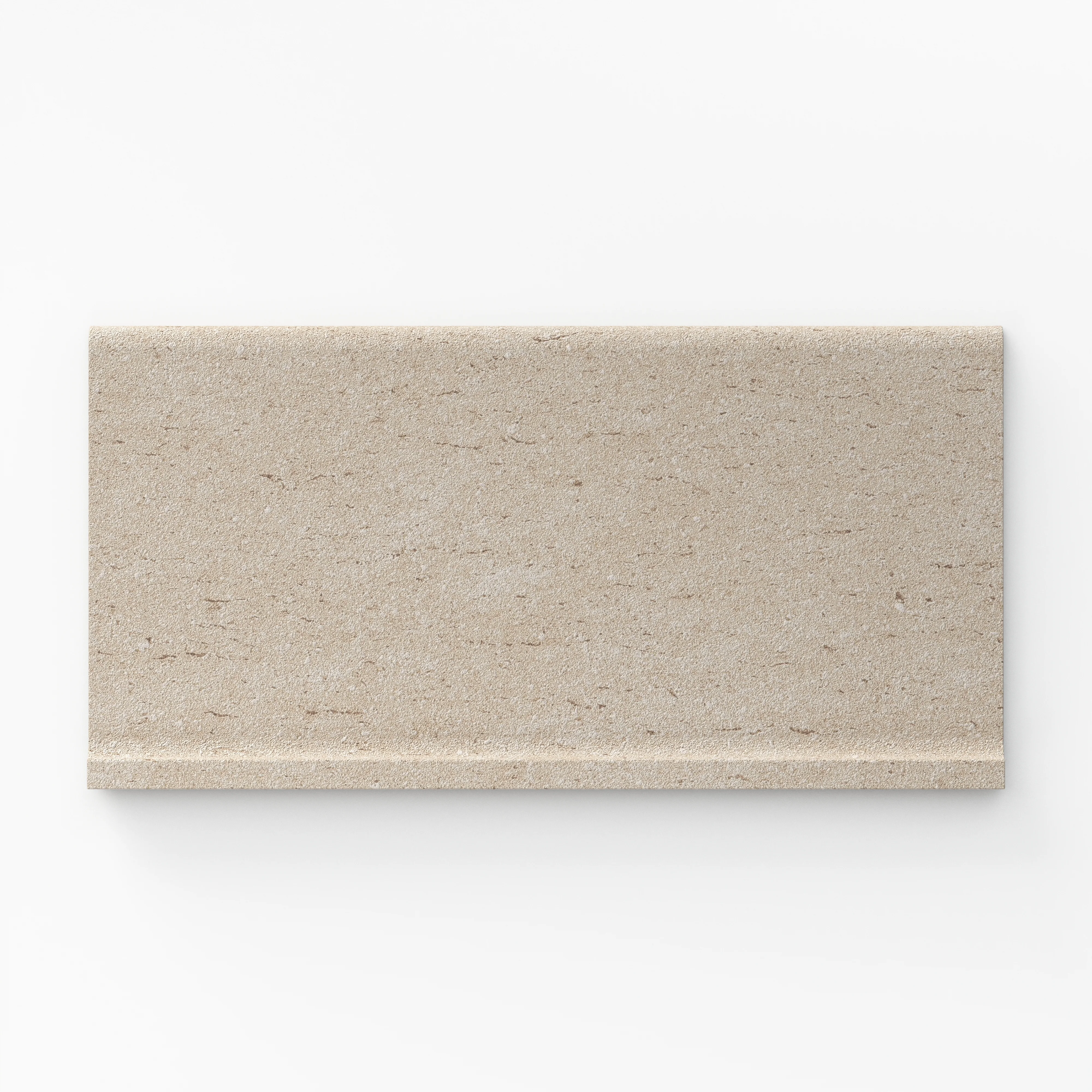 Brody 6x12 Matte Porcelain Cove Base Tile in Dune