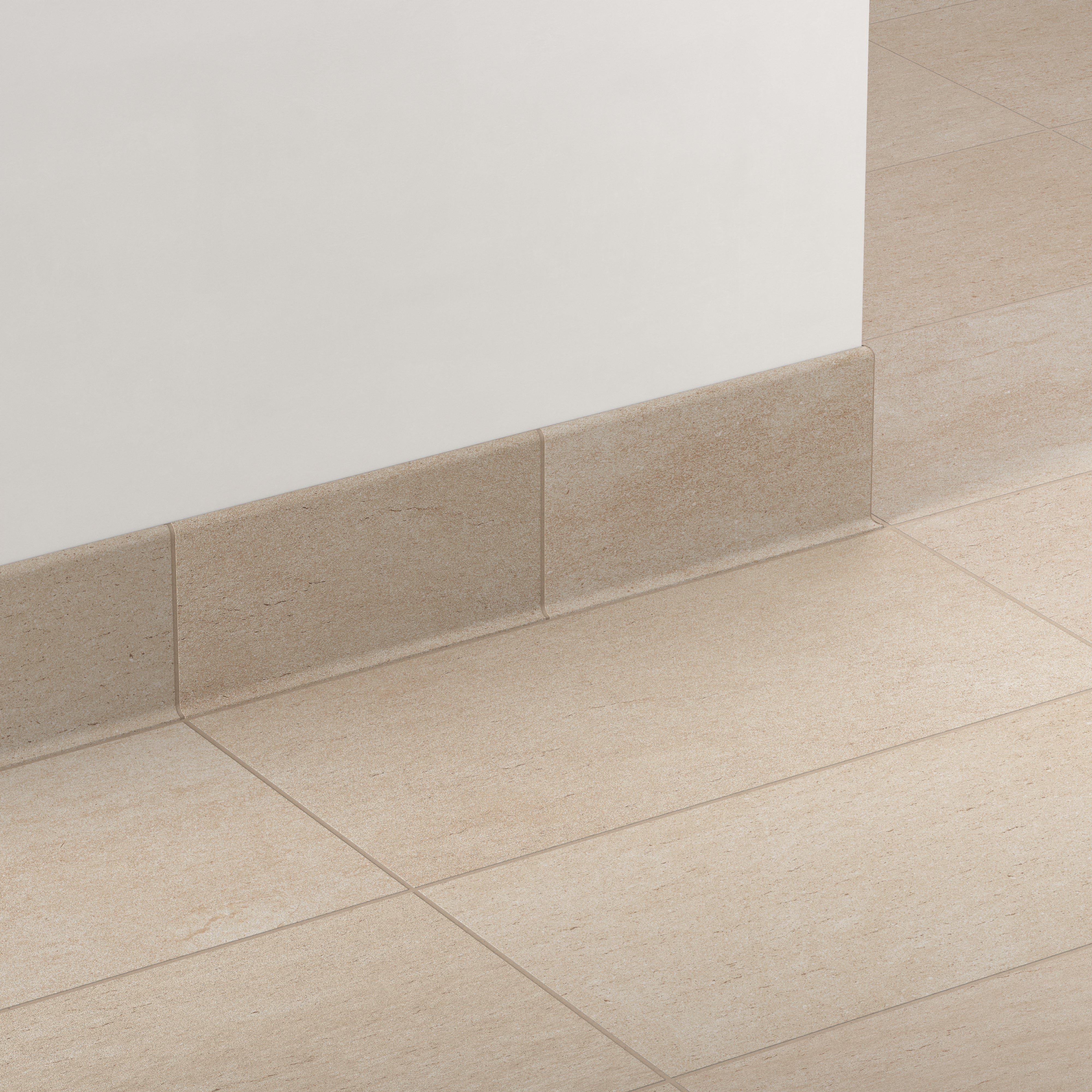 Brody 6x12 Matte Porcelain Cove Base Tile in Dune - Image 3