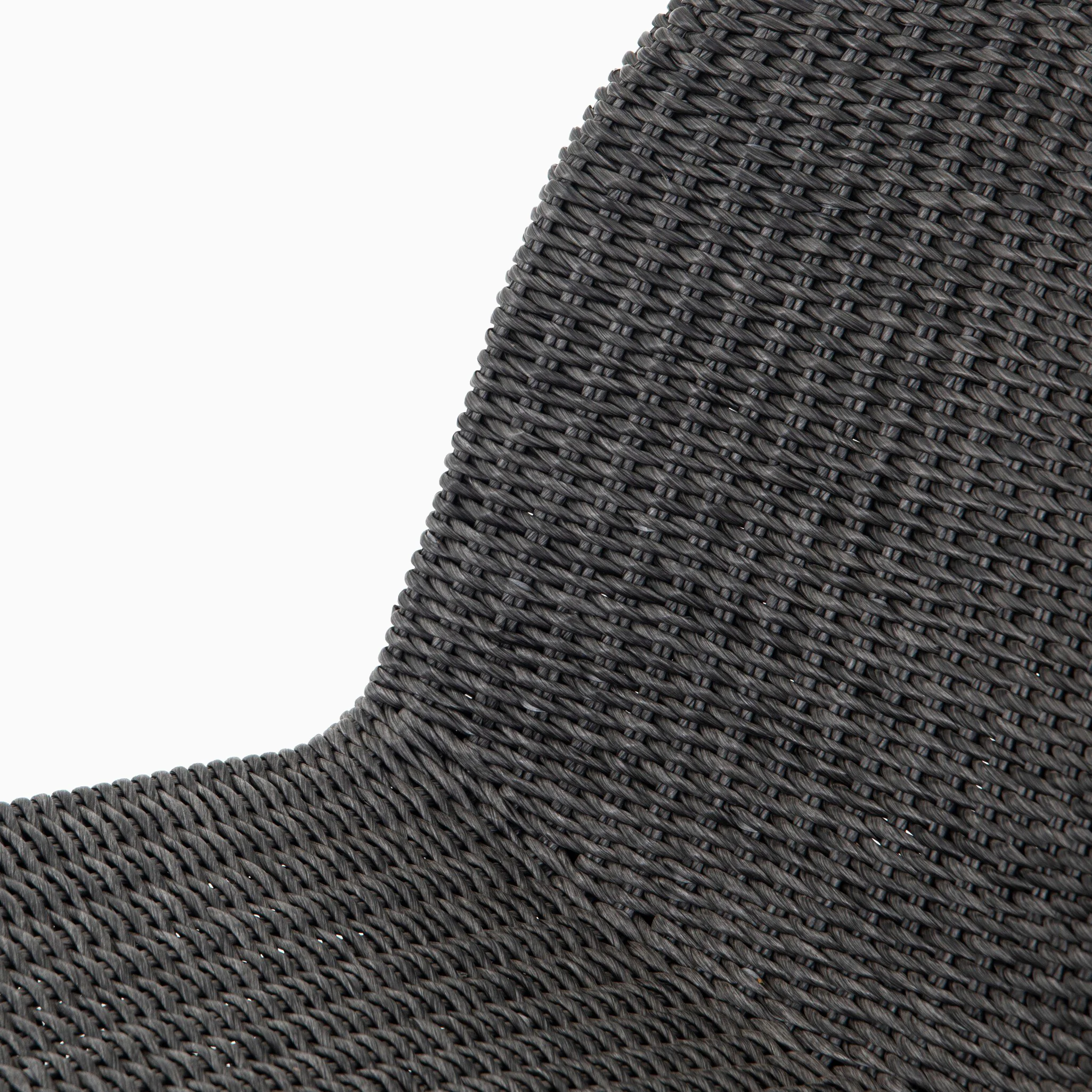 Calandor Outdoor Dining Chair in Vintage Coal - Image 5
