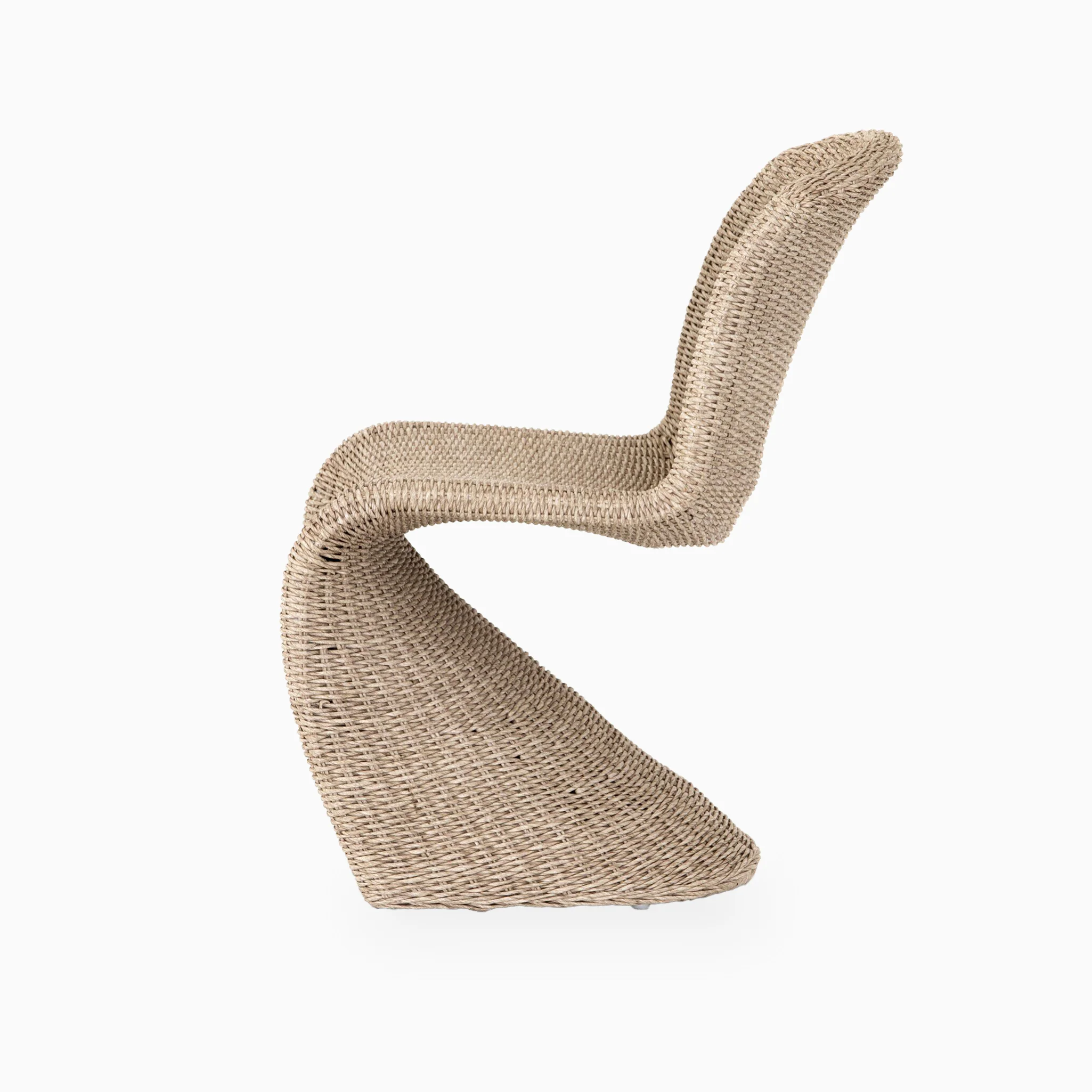 Calandor Outdoor Dining Chair in Vintage White - Image 4