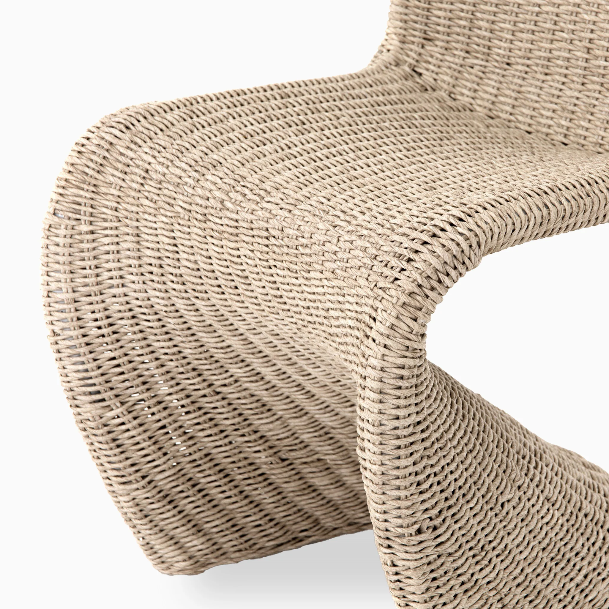 Calandor Outdoor Dining Chair in Vintage White - Image 7