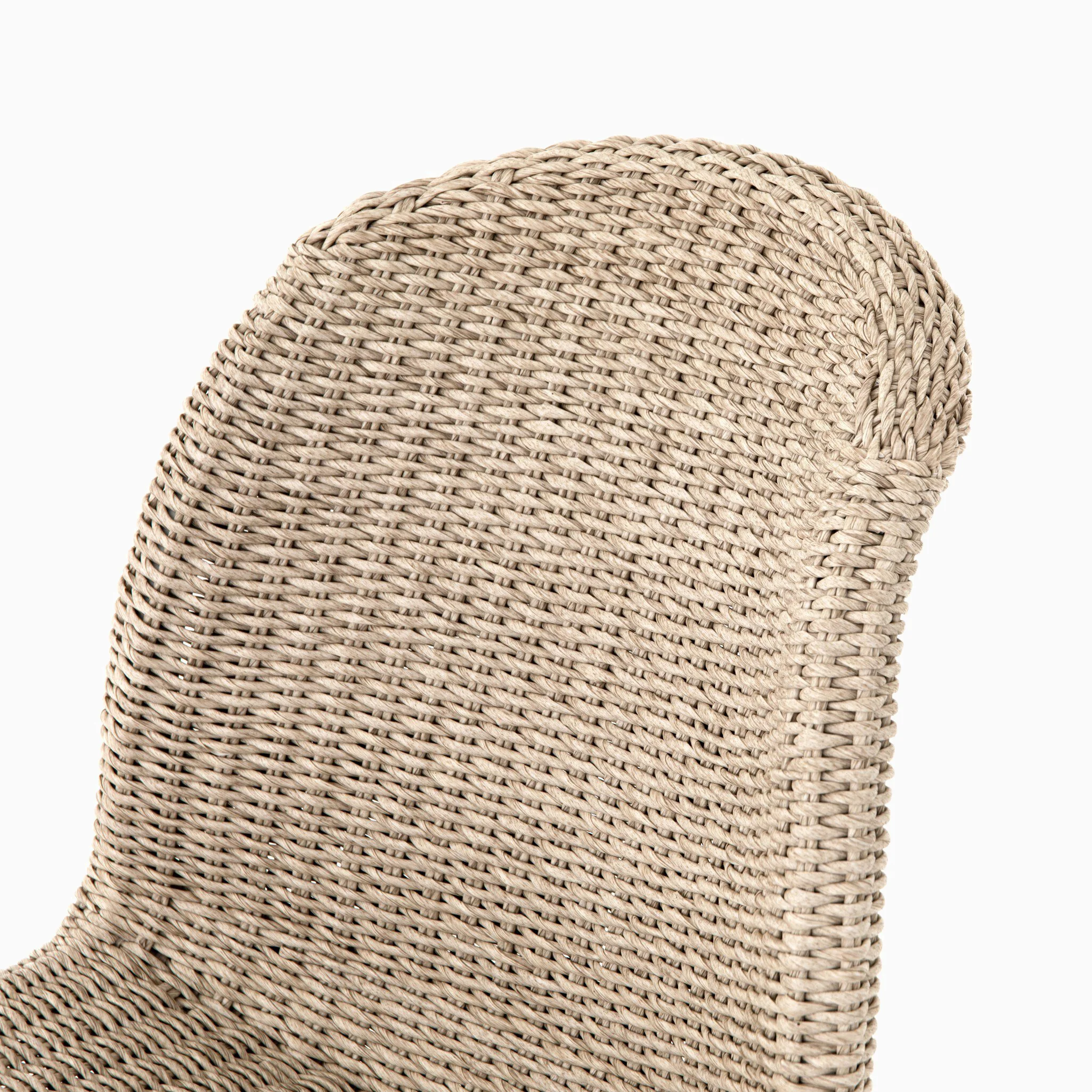 Calandor Outdoor Dining Chair in Vintage White - Image 8