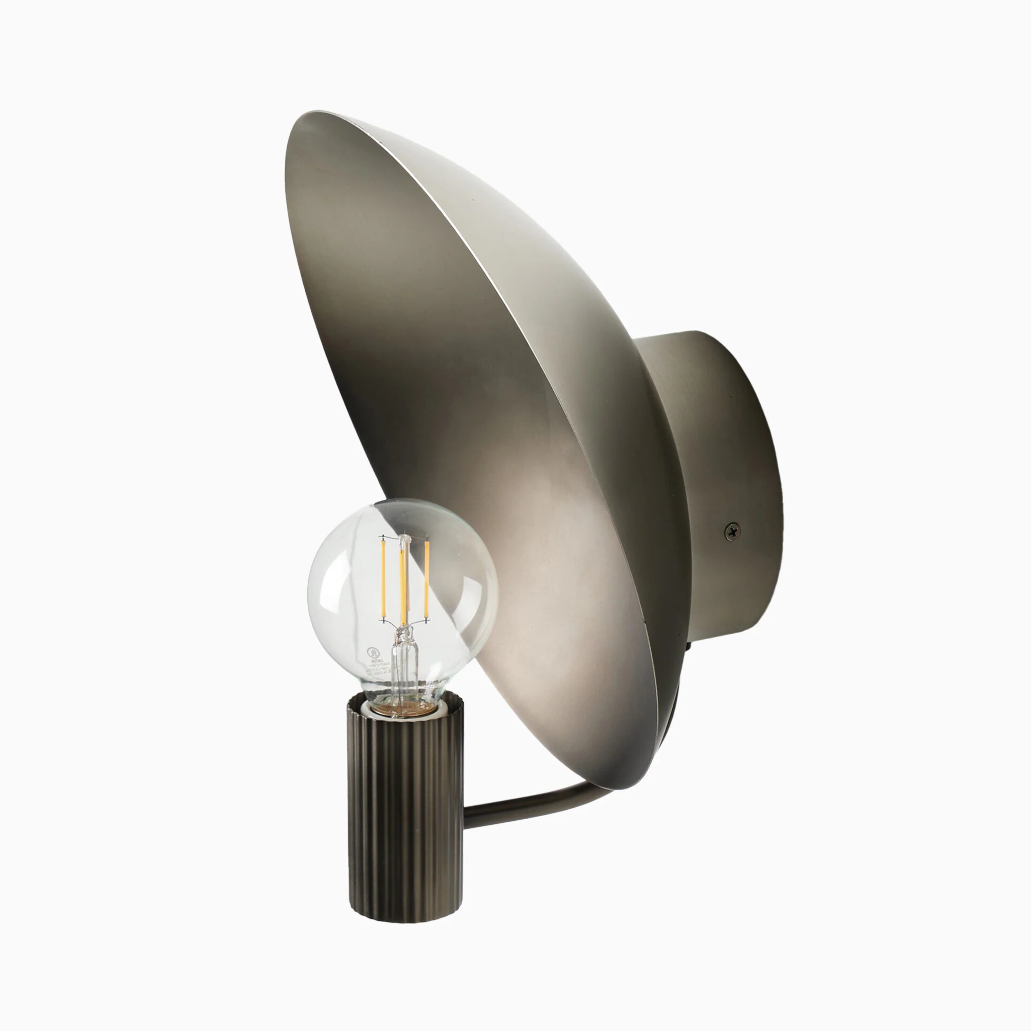 Camford Wall Sconce in Aged Nickel - Image 3