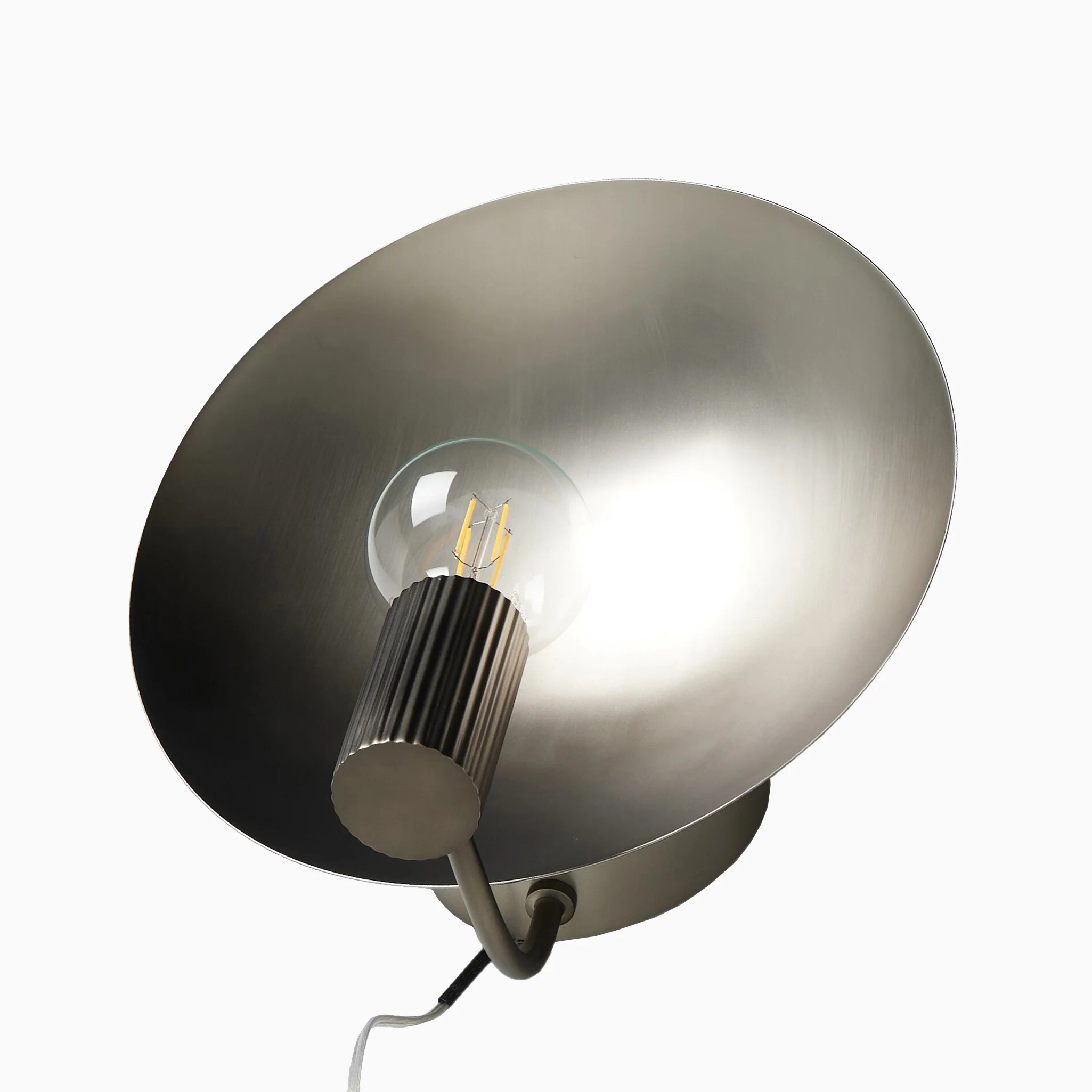 Camford Wall Sconce in Aged Nickel - Image 4