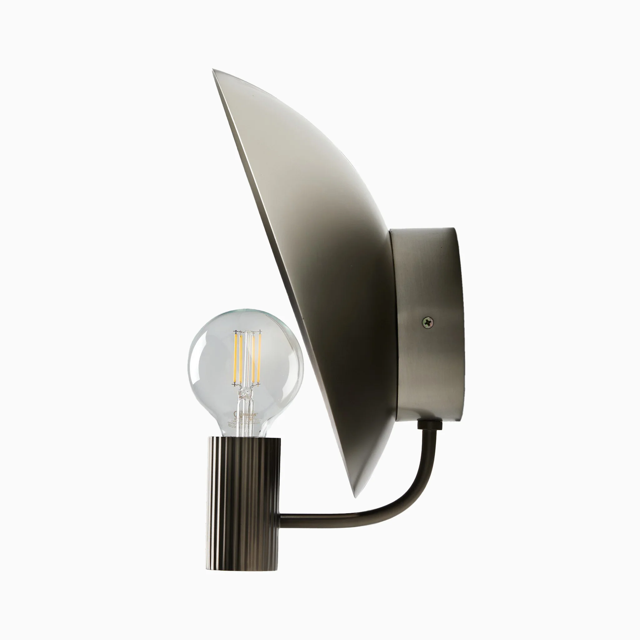 Camford Wall Sconce in Aged Nickel - Image 5