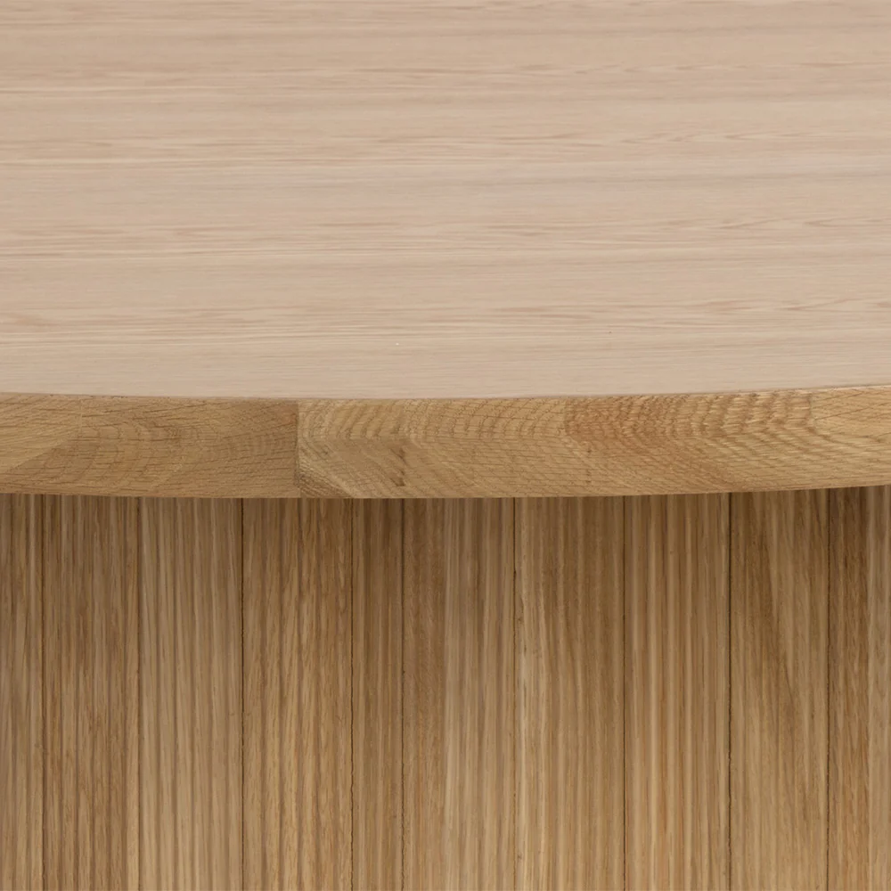 Carla 68" Dining Table in Rustic Oak - Image 4