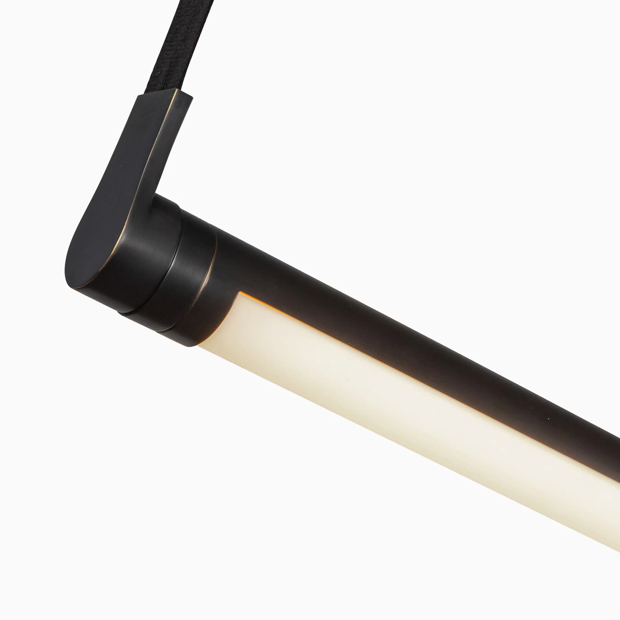 Carson 41" LED Linear Pendant in Urban Bronze, Universal Voltage - Image 4