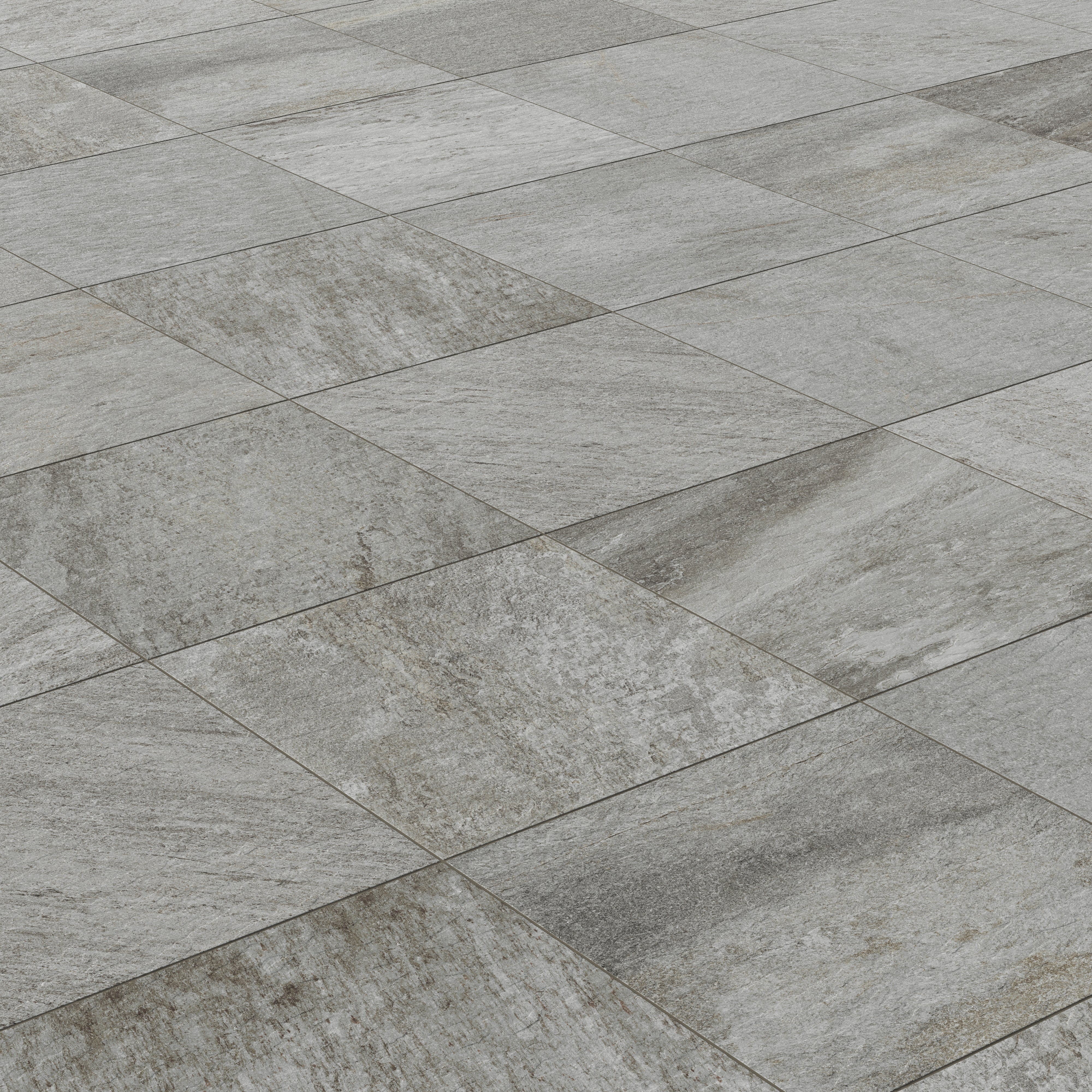 Carter 24x24 Grip Porcelain 2cm Paver Tile in Fossil - Image 6