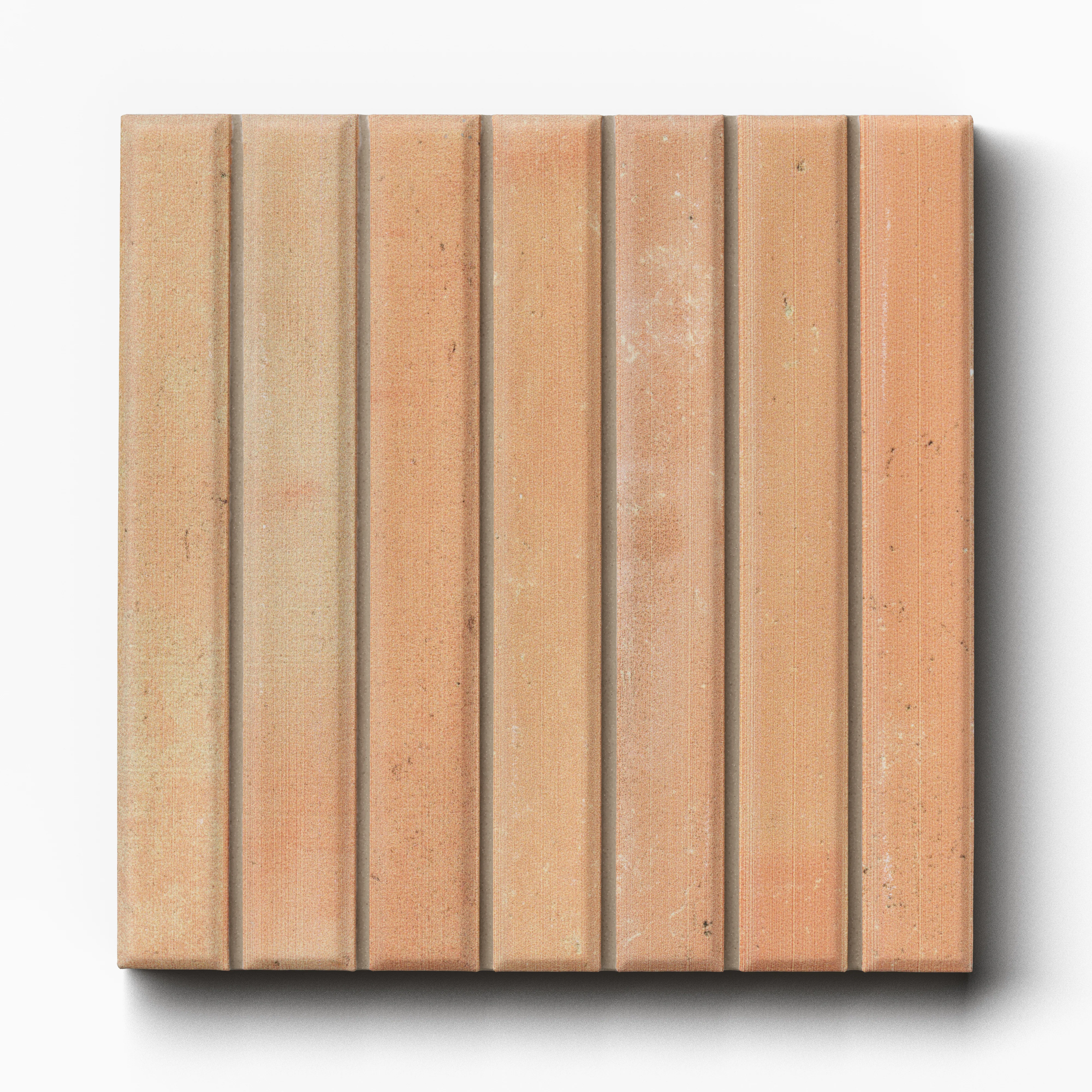 Celia 4.6x4.6 Matte Porcelain Tile in Tan - Image 2