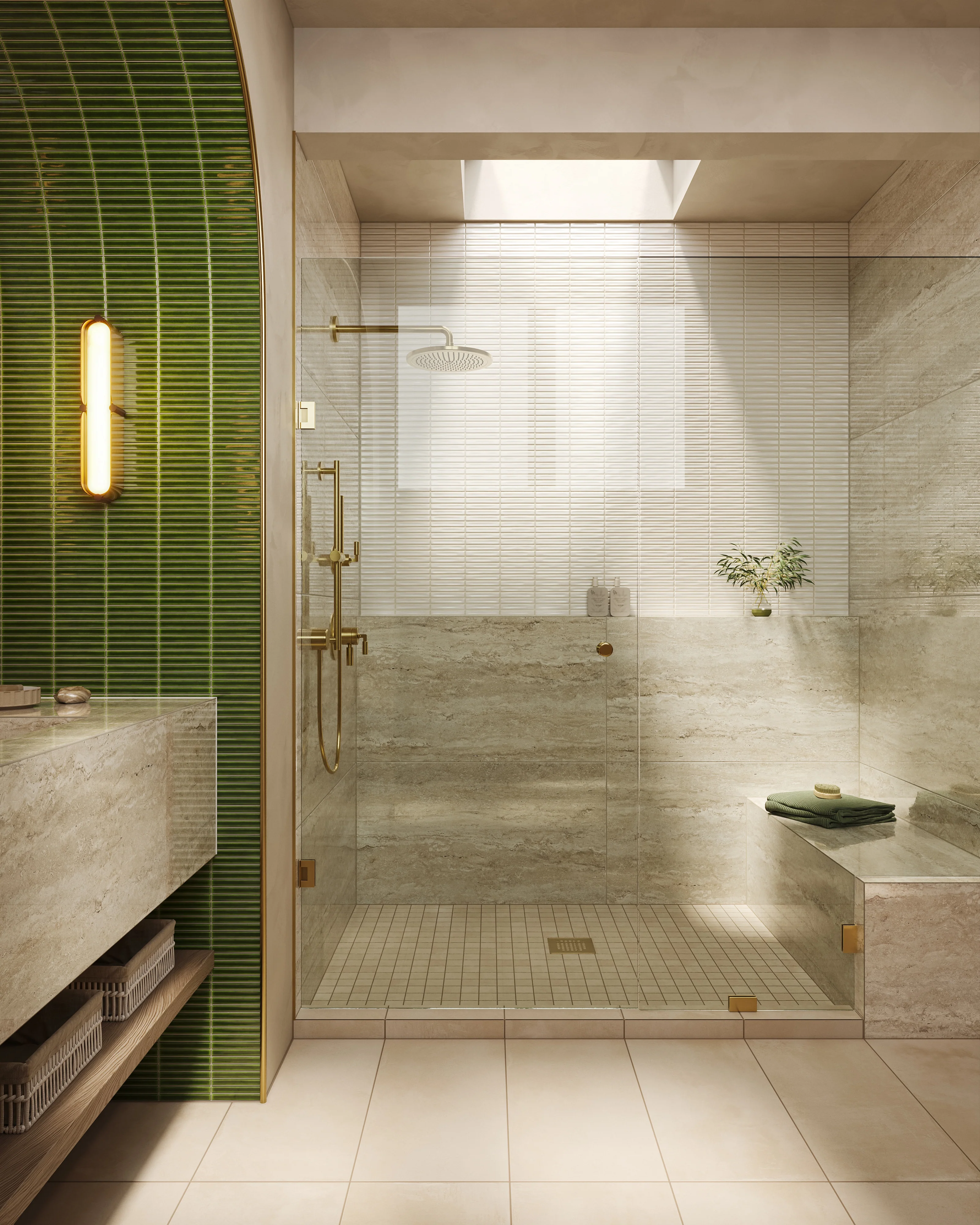 Celia 5x10 Glossy Ceramic Tile in Deep White - Image 5
