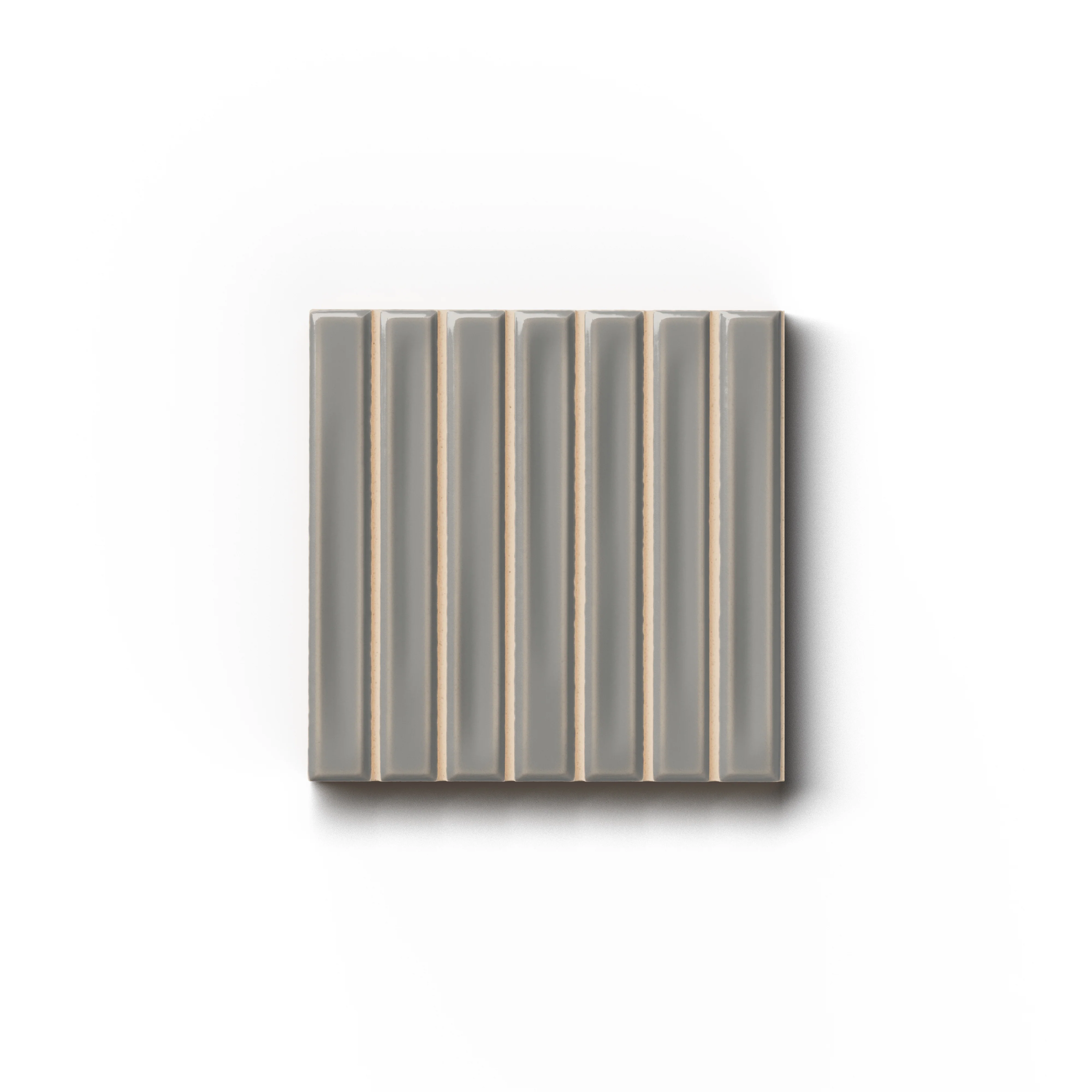 Celia 5x5 Glossy in Mineral Grey Sample