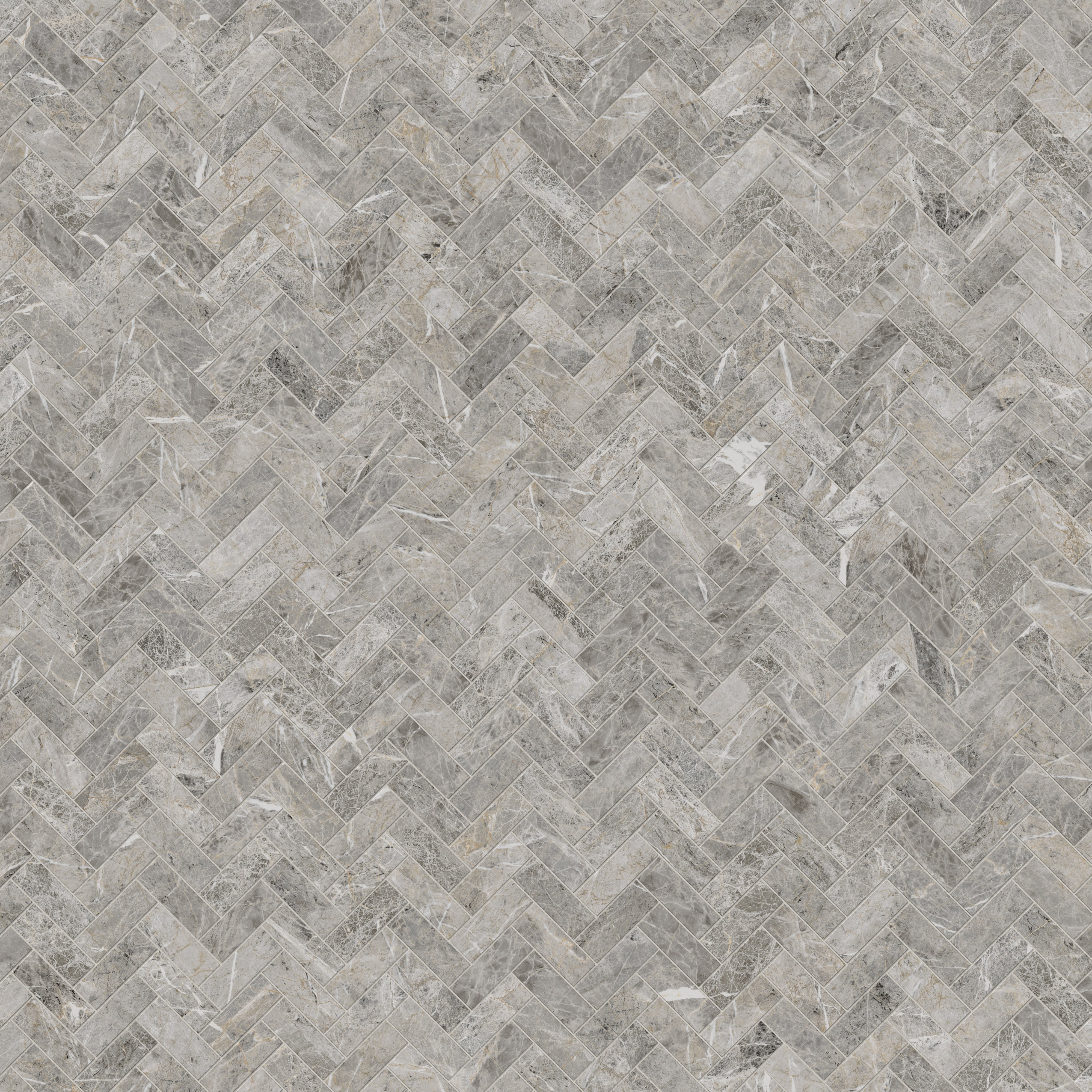 Chantel 12x15 Matte Porcelain Herringbone Mosaic Tile in Imperial - Image 5